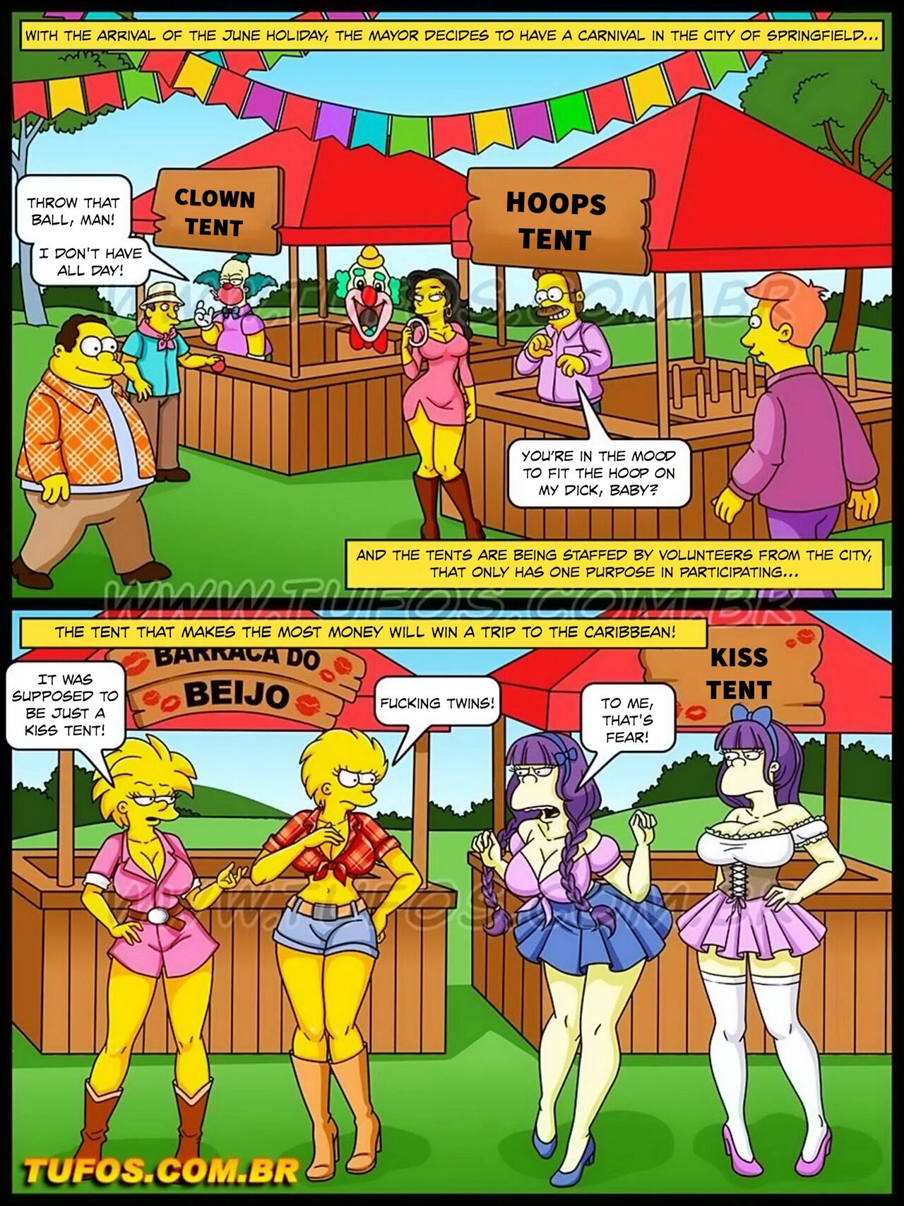 Os Simptoons   -Fuck Tent- 42 - english page 2 full