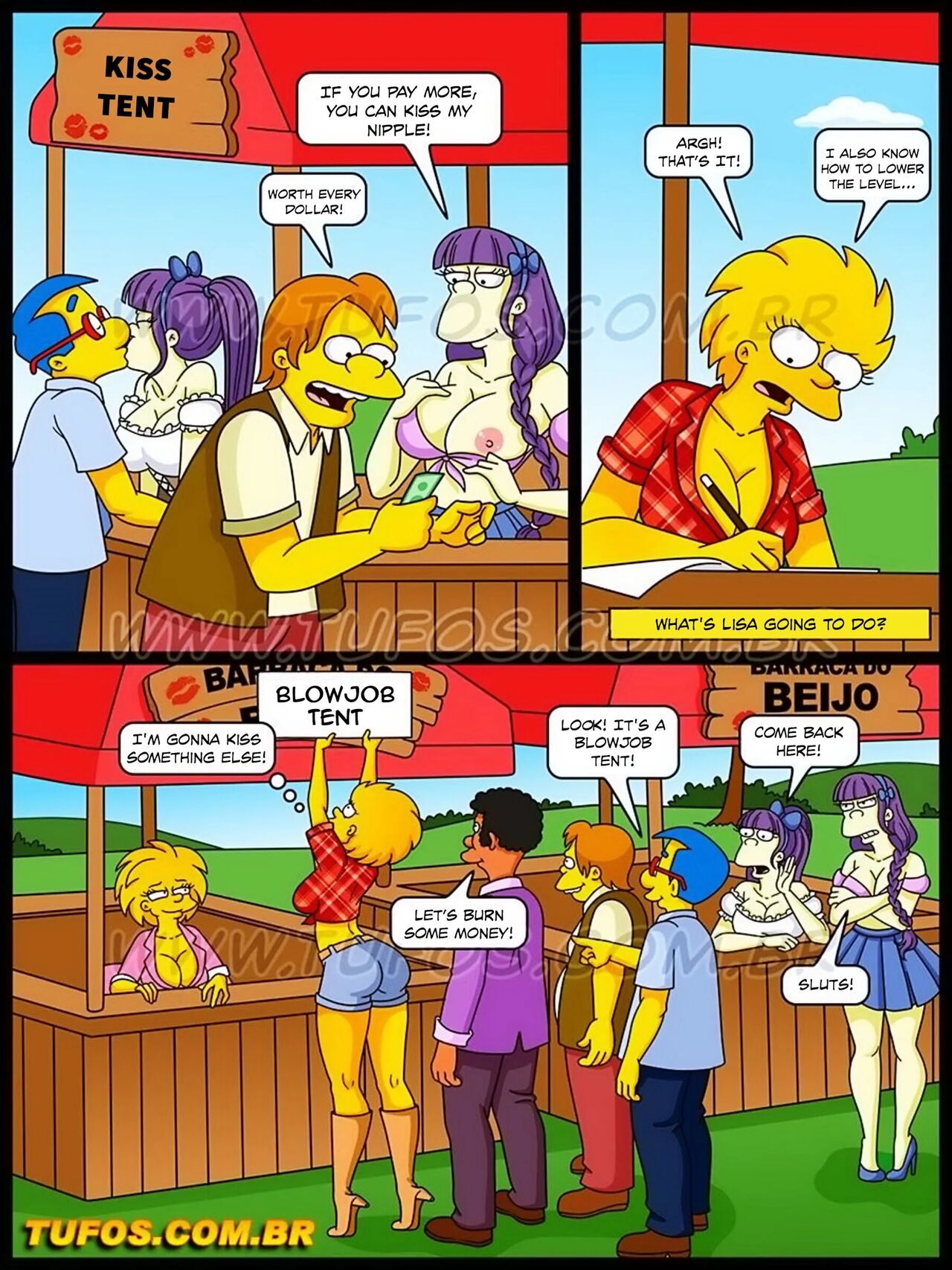 Os Simptoons   -Fuck Tent- 42 - english page 4 full