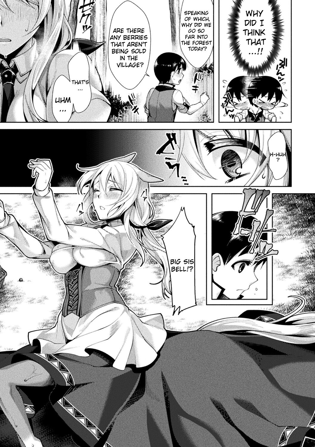 Mon♥Musu HONEY CH. 3 | Akai Konomi no Naru Mori de CH. 3 page 3 full