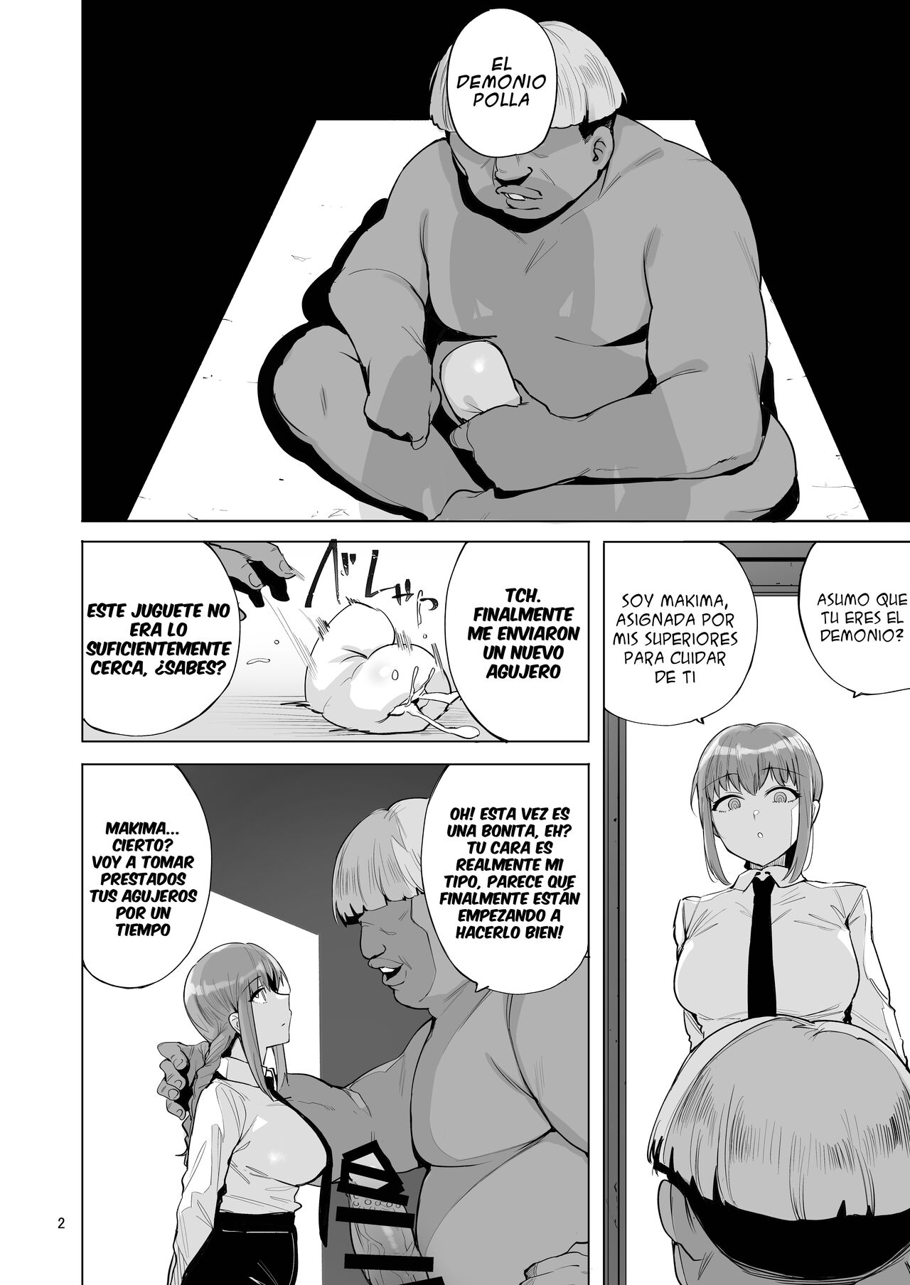 Makima VS Chinpo no Akuma page 3 full