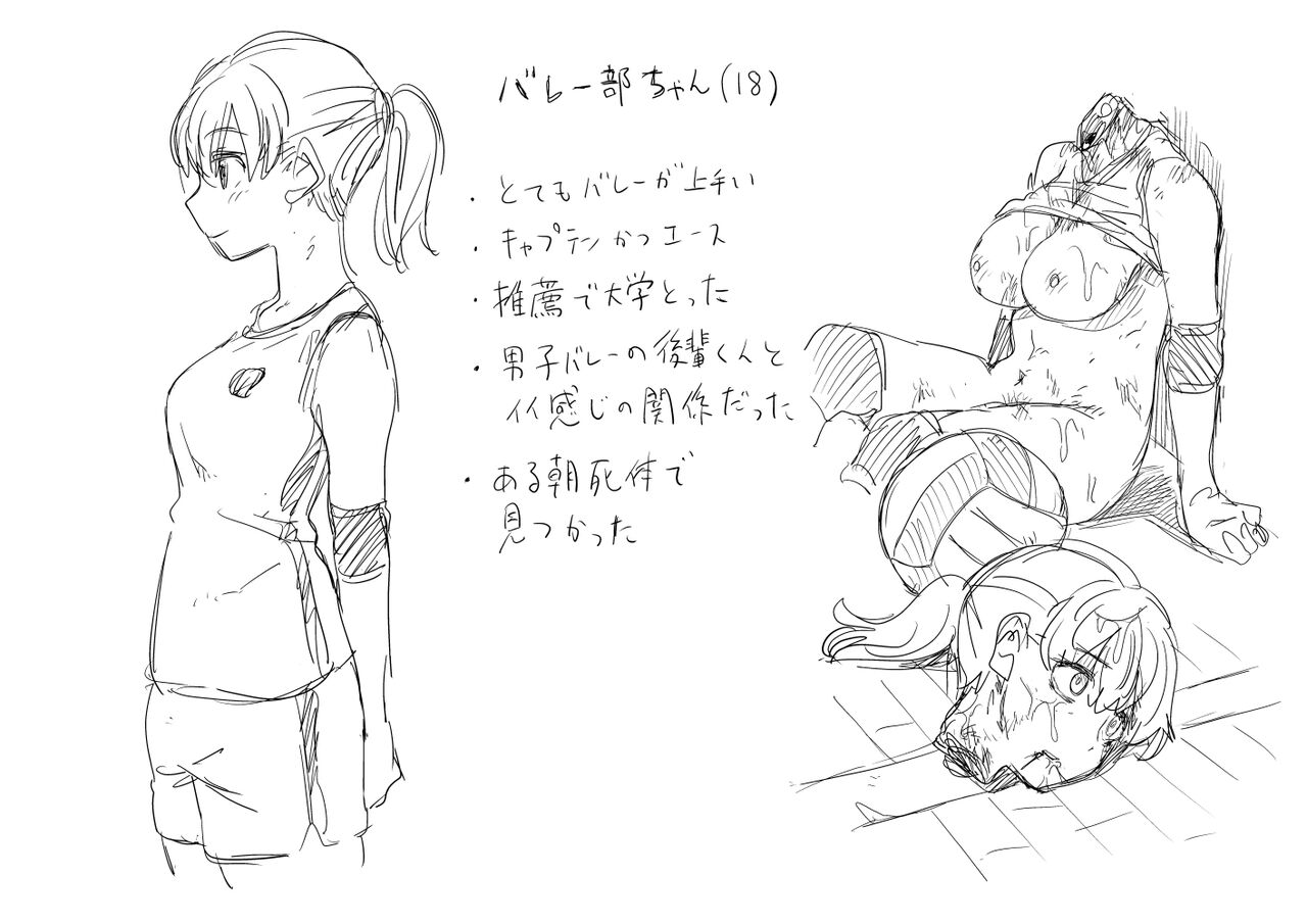【Kubikiri】バレー部ちゃん page 2 full