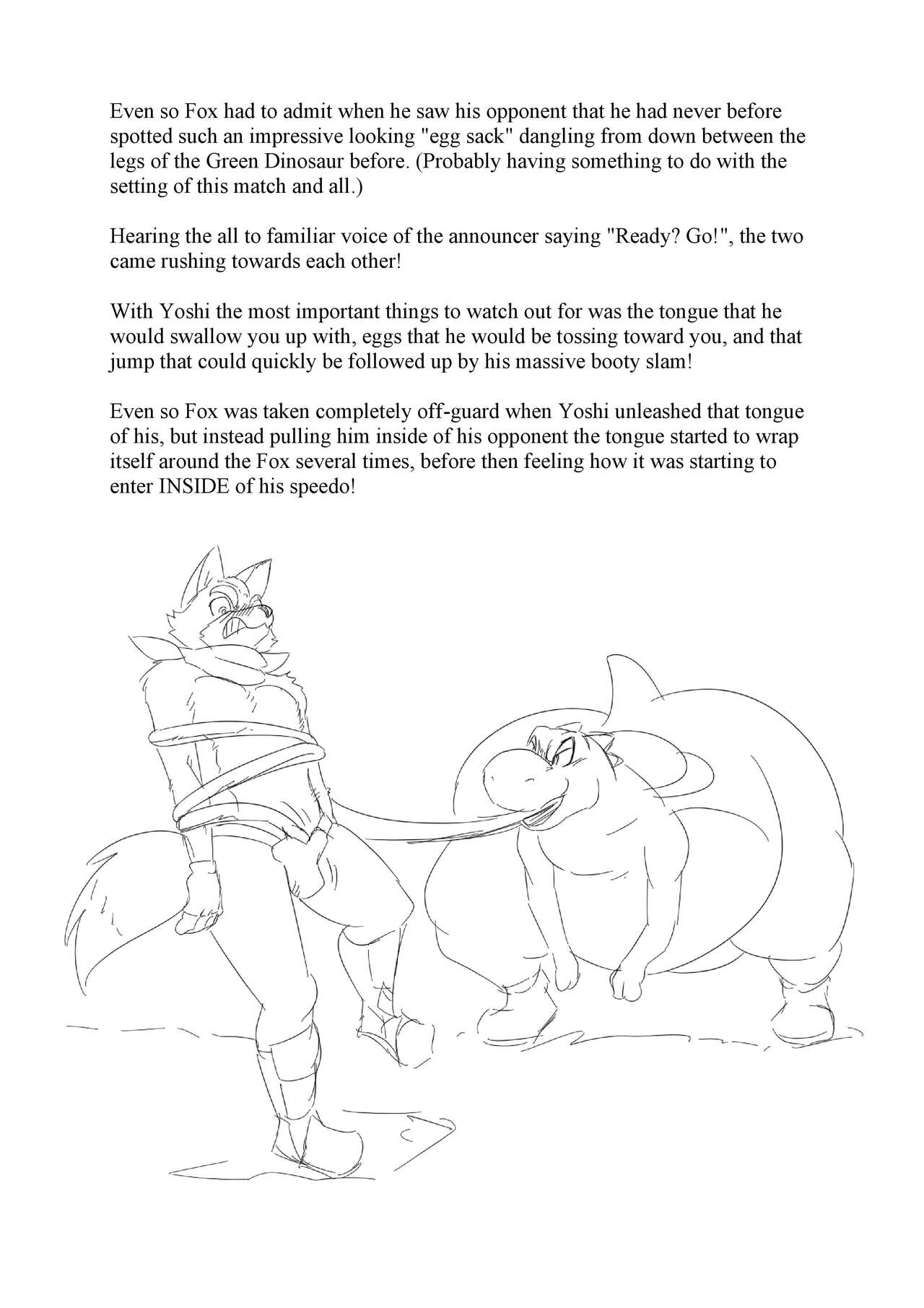Fox Vs Yoshi! page 2 full