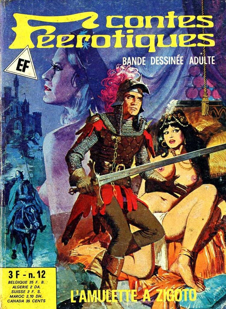 Elvifrance - Contes féérotiques 12 - L'amulette à zigoto page 1 full