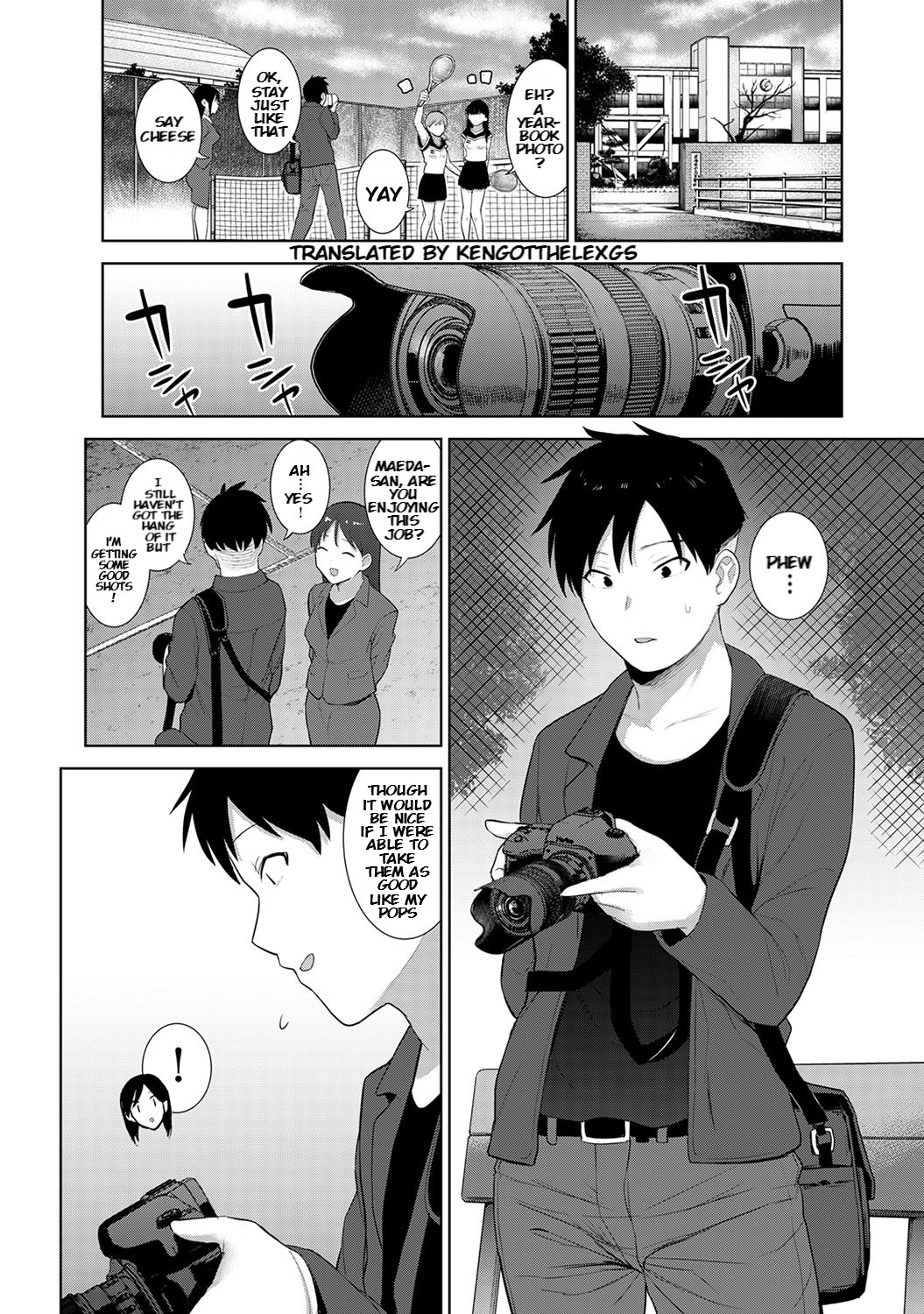 SotsuAl Cameraman to Shite Ichinenkan Joshikou no Event e Doukou Suru Koto ni Natta Hanashi | A Story About How I Ended Up Being A Yearbook Camerman at an All Girls' School For A Year Ch. 1   KenGotTheLex page 2 full