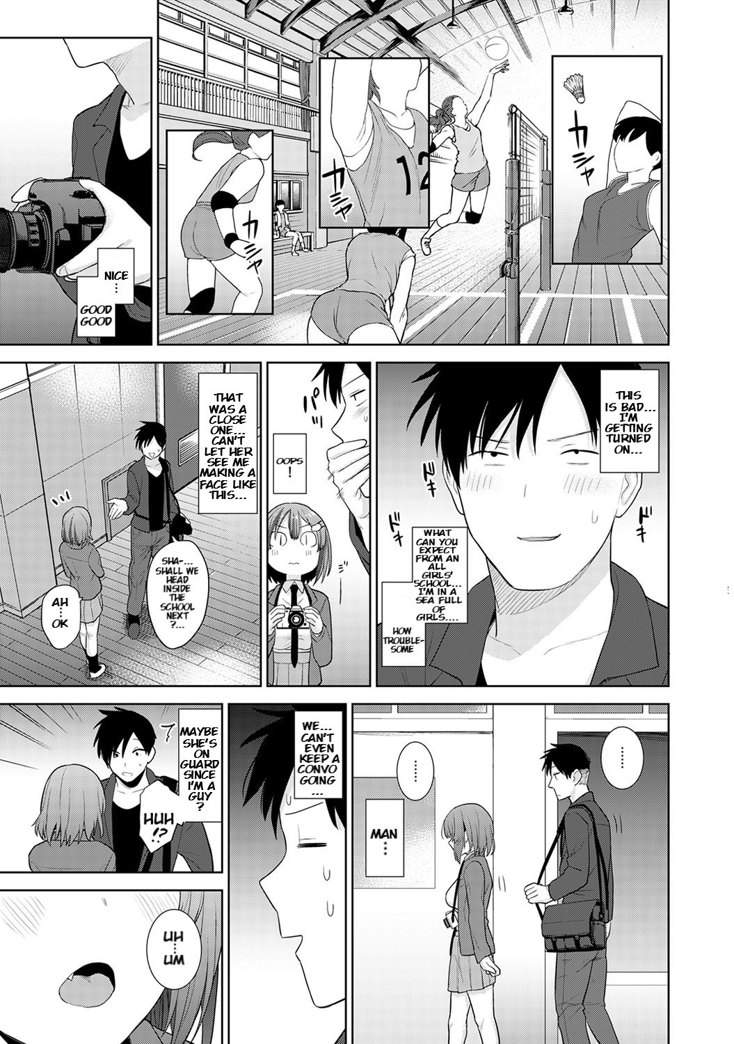 SotsuAl Cameraman to Shite Ichinenkan Joshikou no Event e Doukou Suru Koto ni Natta Hanashi | A Story About How I Ended Up Being A Yearbook Camerman at an All Girls' School For A Year Ch. 1   KenGotTheLex page 4 full