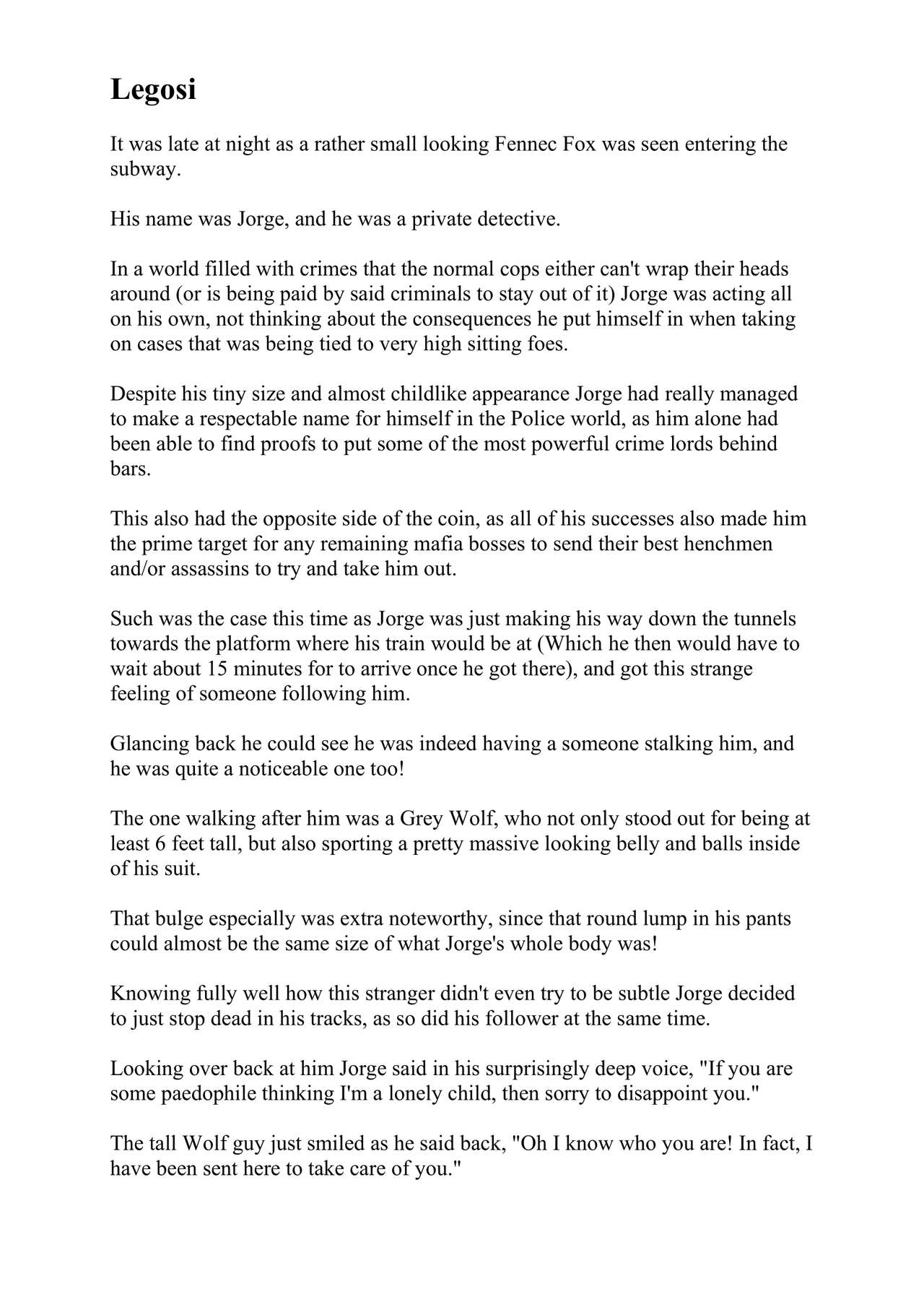 Legosi, the hitman! page 1 full