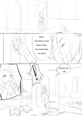 Mona's curse : the big cleanup cover