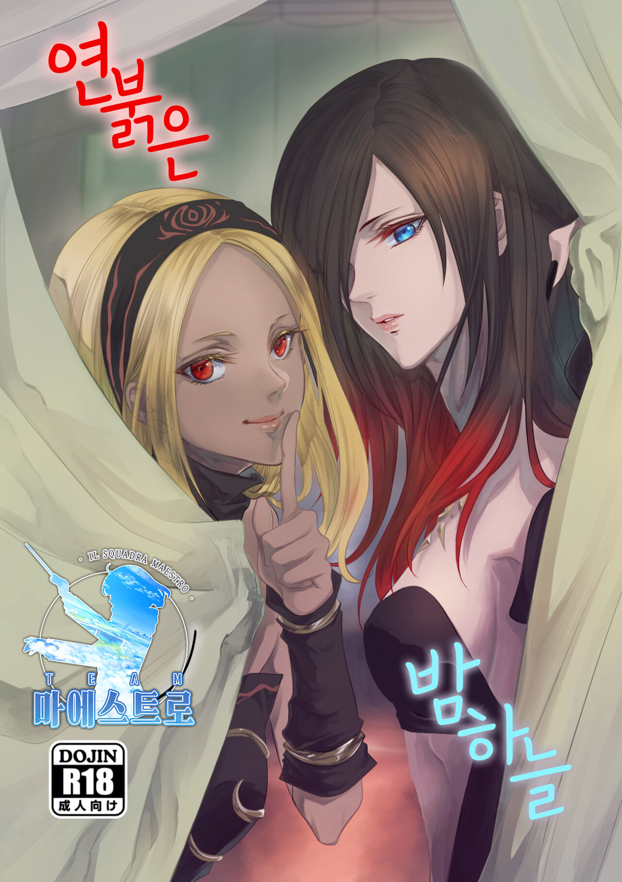 Benikake no Sora  | 연붉은 밤하늘 page 1 full