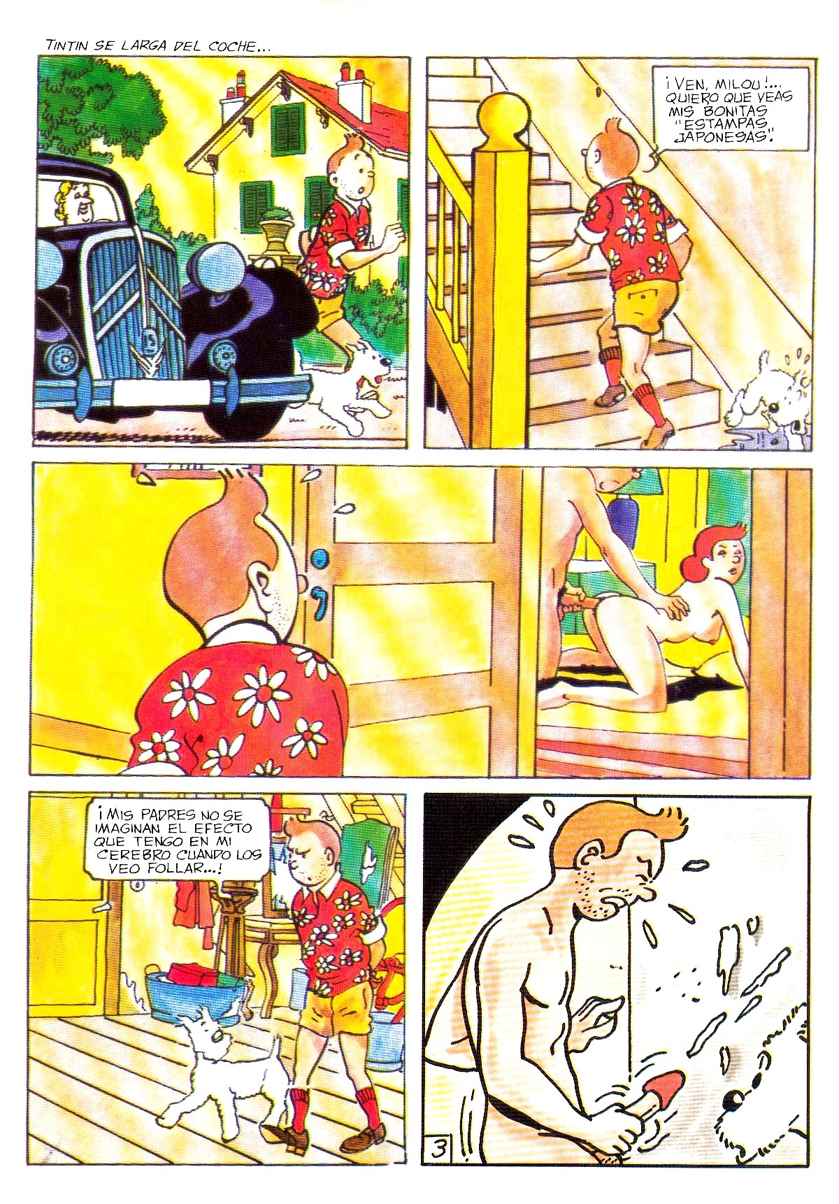 La vida sexual de Tintín 01 page 4 full