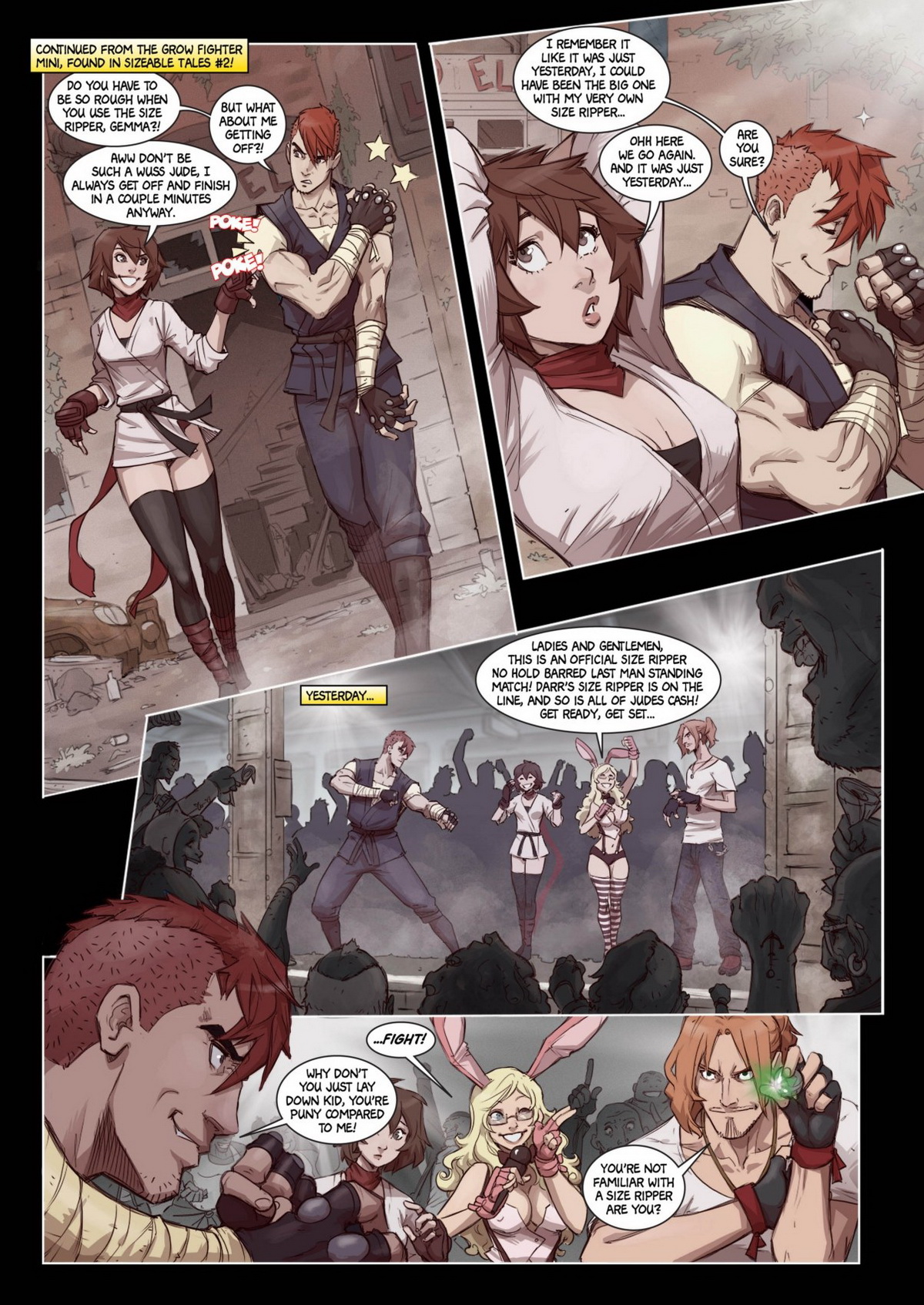 ZZZ Comics - Growfighter One page 3 full