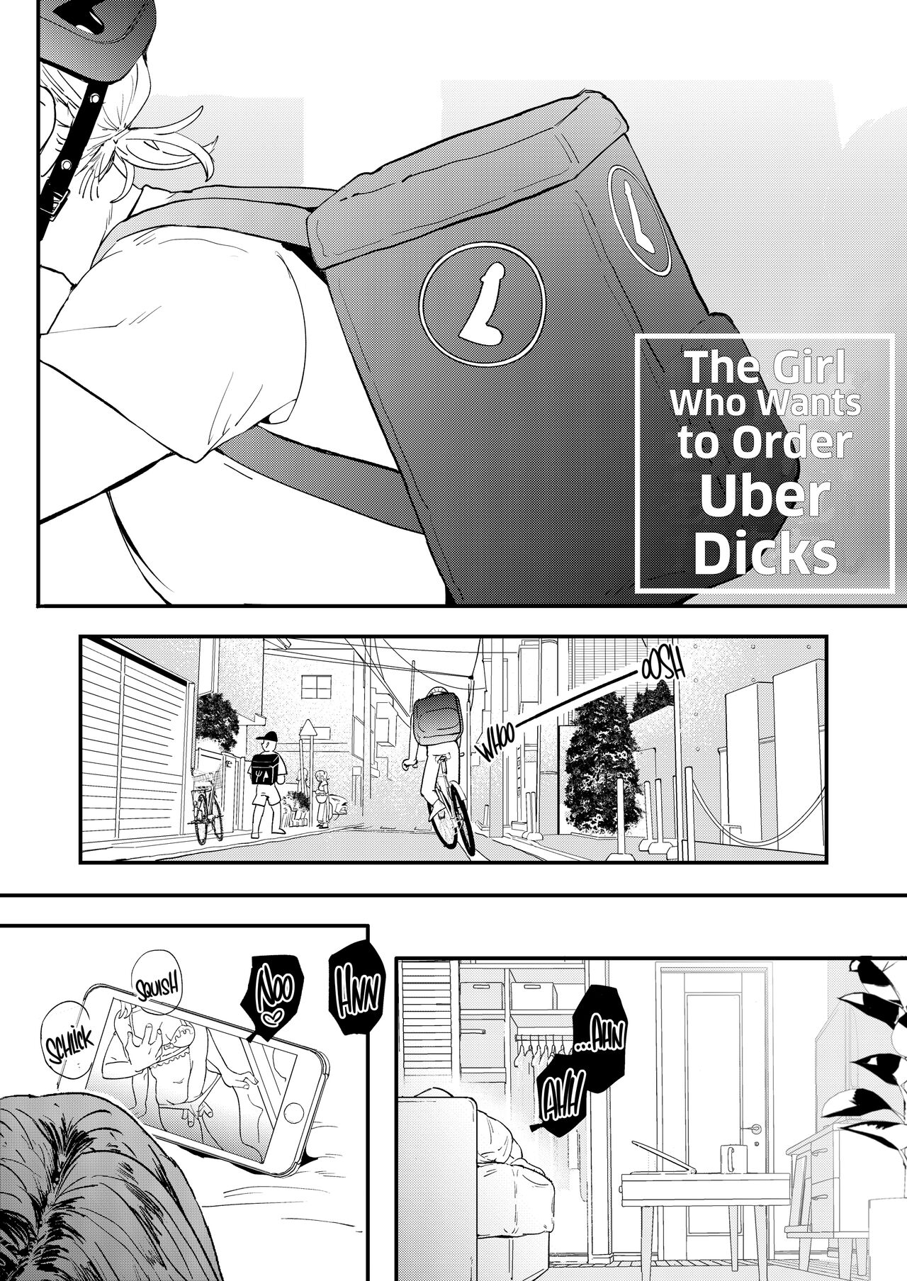 ●●●r Chinko o Tanomitai Onee-san｜The Girl Who Wants to Order Uber Dicks page 3 full
