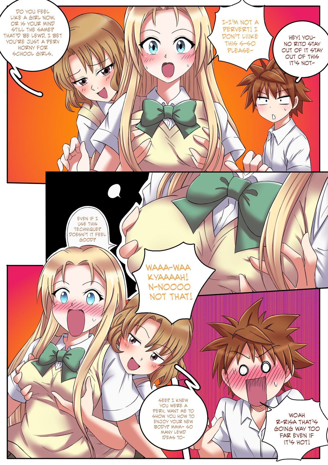 To Love Ru Spin off: PalominoX 2 page 3 full