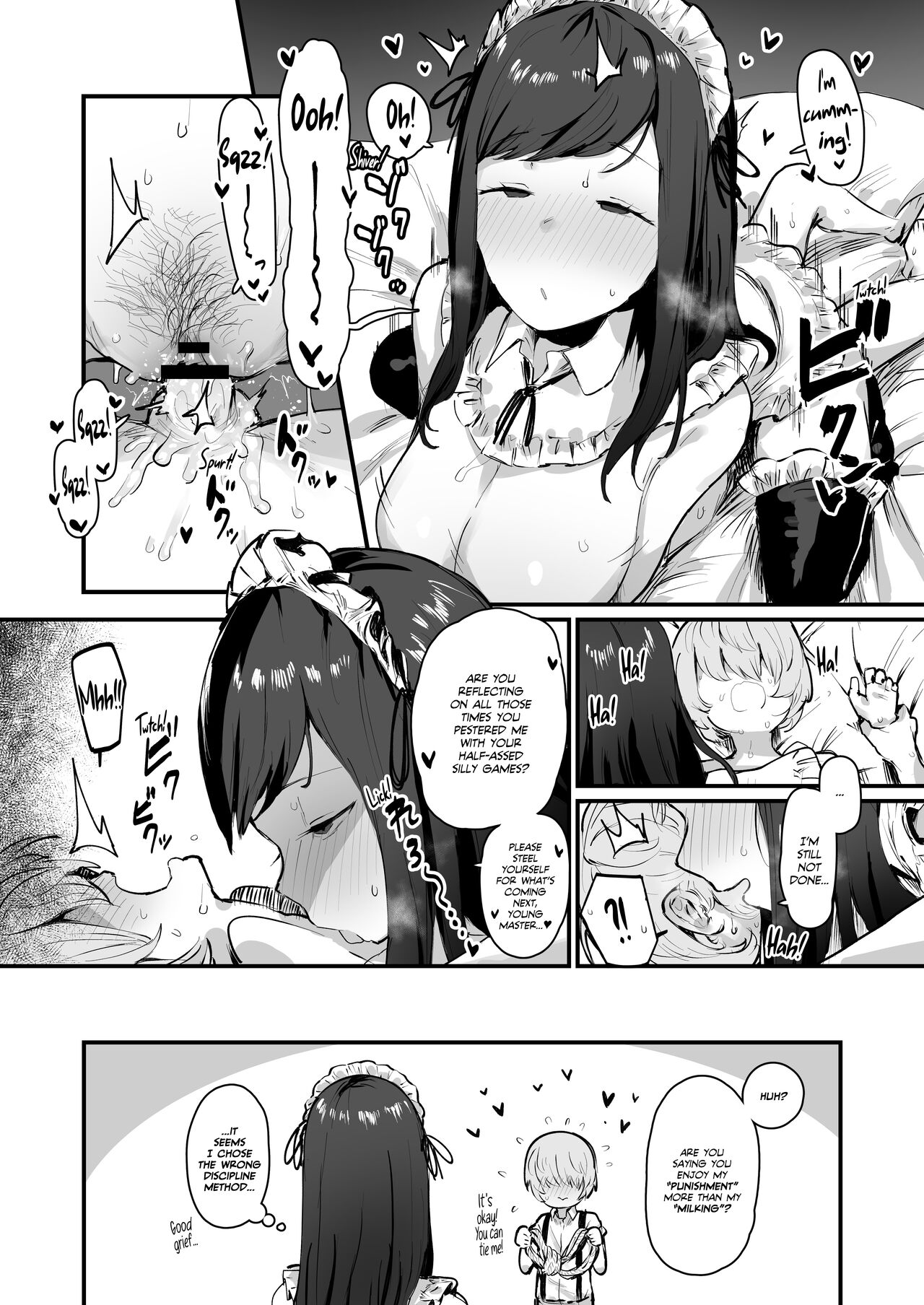 Yareyare-kei Maid &amp; Yareyare-kei Maid to Asobu Omake no Nakadashi Illustration | My Apathetic Maid &amp; Omake Creampie Illustration page 5 full