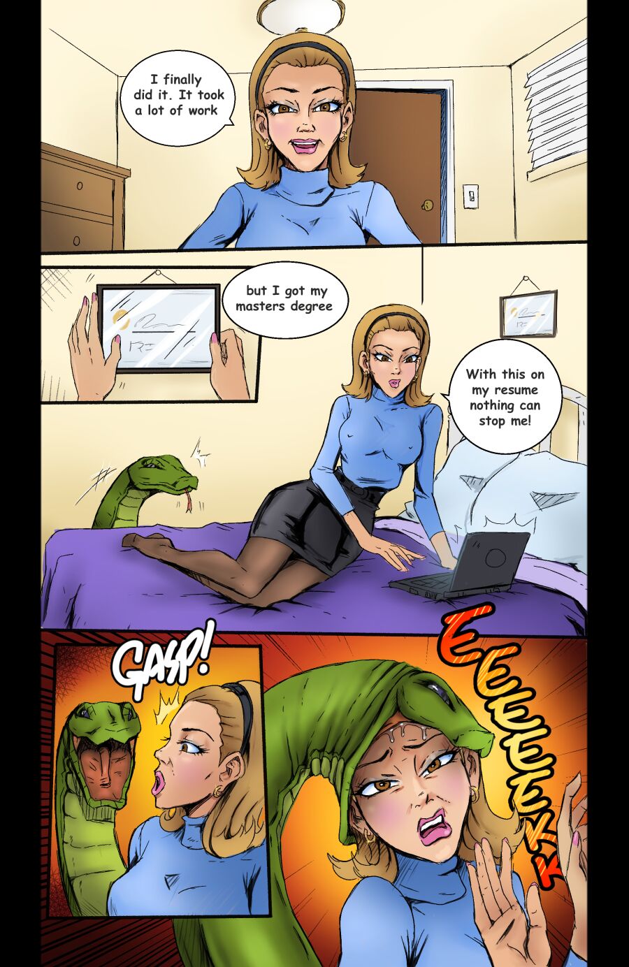 Alien Mini Comics page 9 full