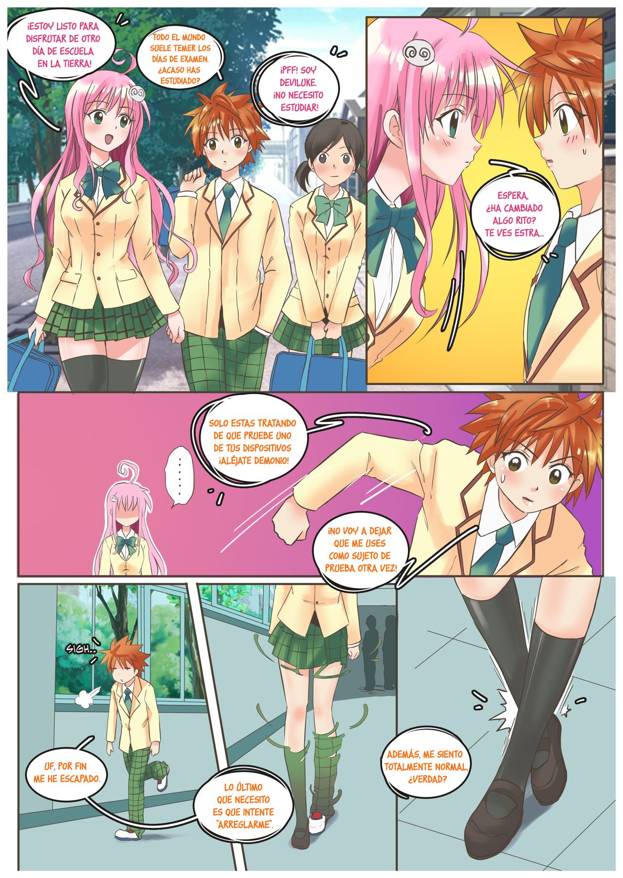To Love Ru Double Trouble Spanish page 9 full