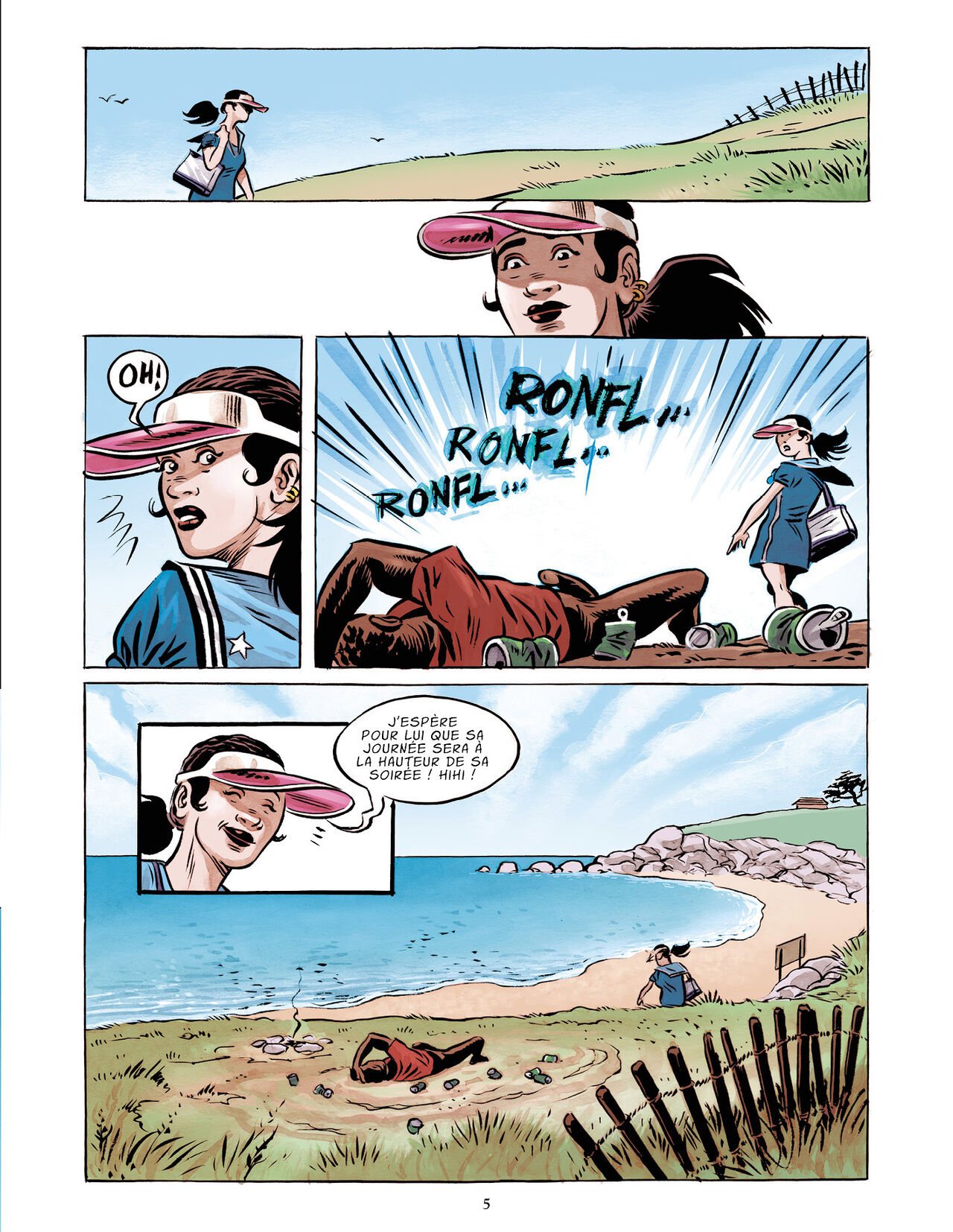 Clémentine à la plage page 6 full