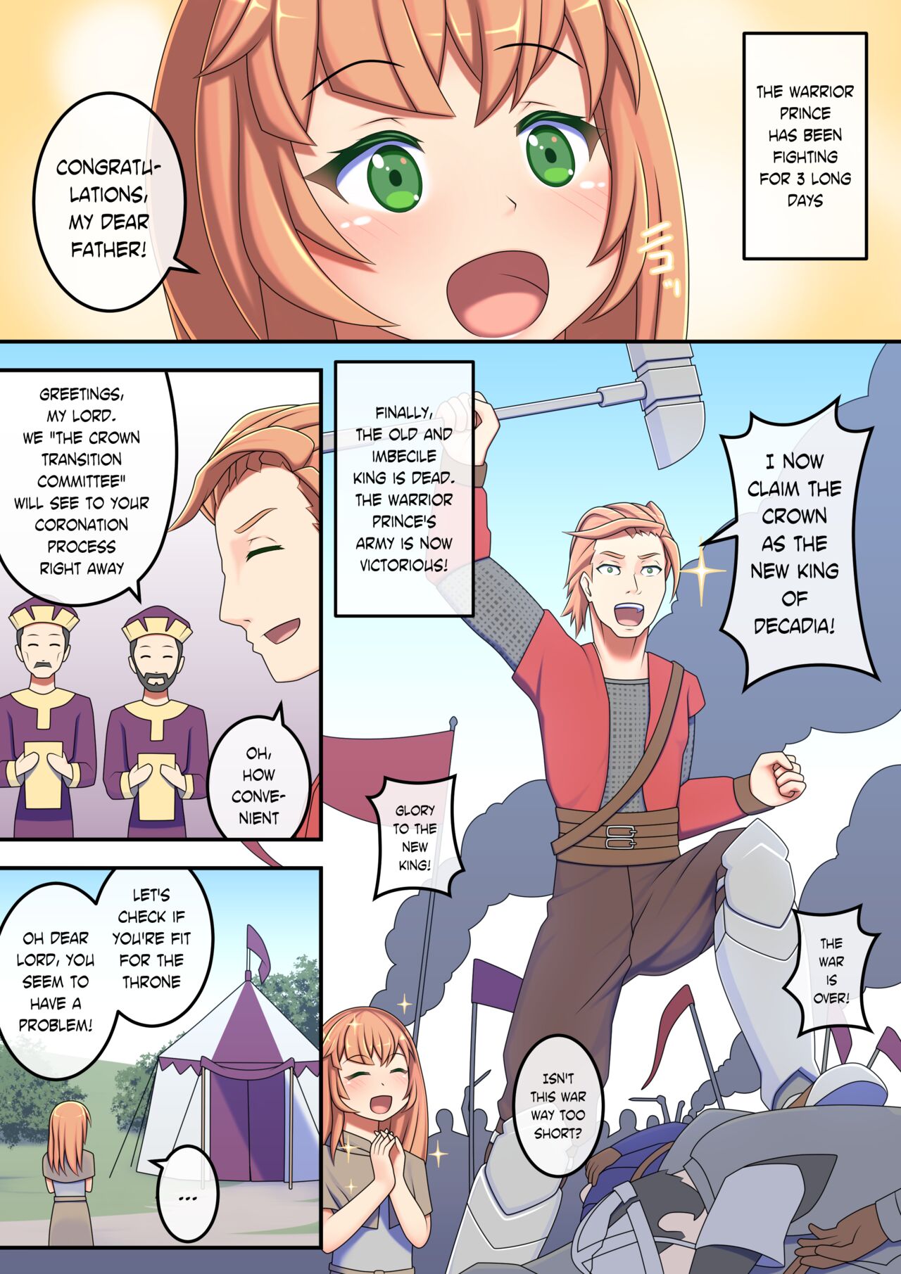 Roshutsu Shou Joou Felise VII no Aika - Taikanshiki Hen | Lament of Felise VII, The Naked Queen - Coronation page 2 full