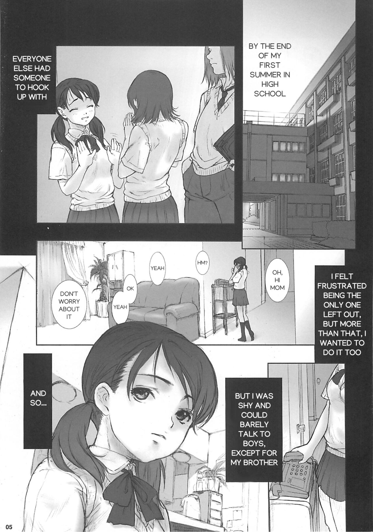 Heisateki Imouto Asakura Hitomi | Closing Sister page 4 full
