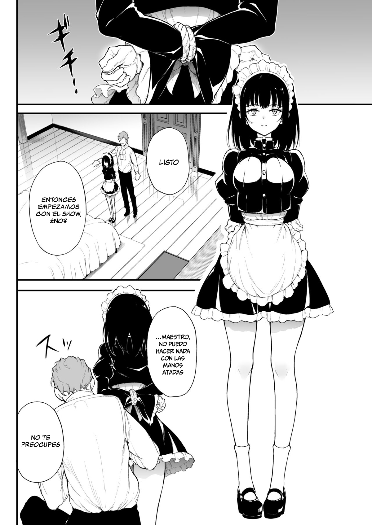 Maid Kyouiku 2 -Botsuraku Kizoku Rurikawa Tsubaki- page 4 full