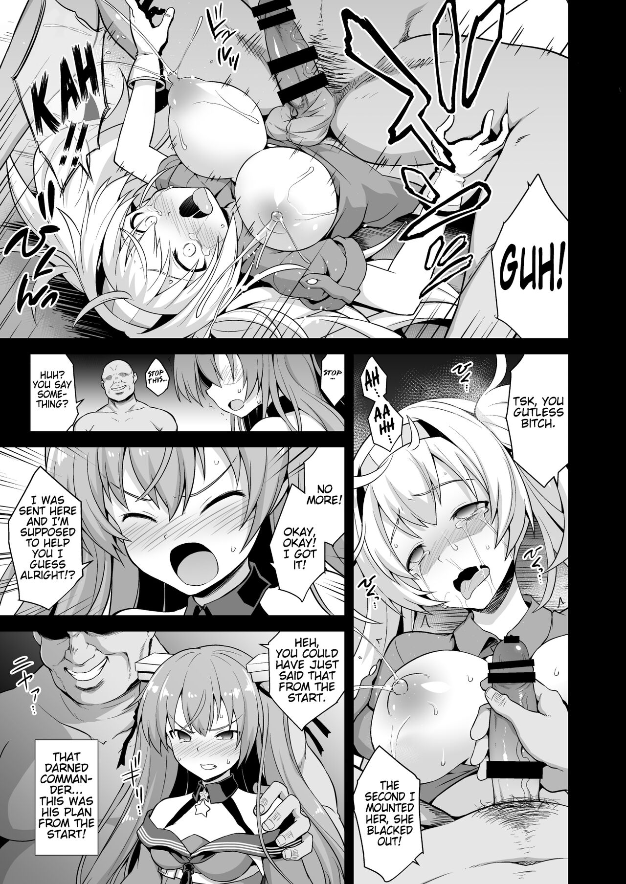 Kanmusu Chakunin Johnston &amp; Gambier Bay Kyousei Taikan Meirei page 8 full