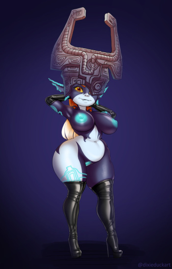 Midna in Latex cover