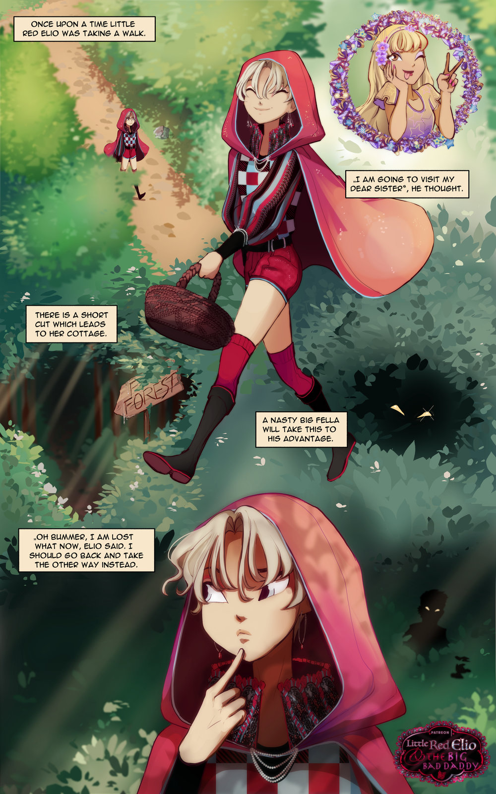 Little Red Elio &amp; The Big Bad Daddy page 1 full