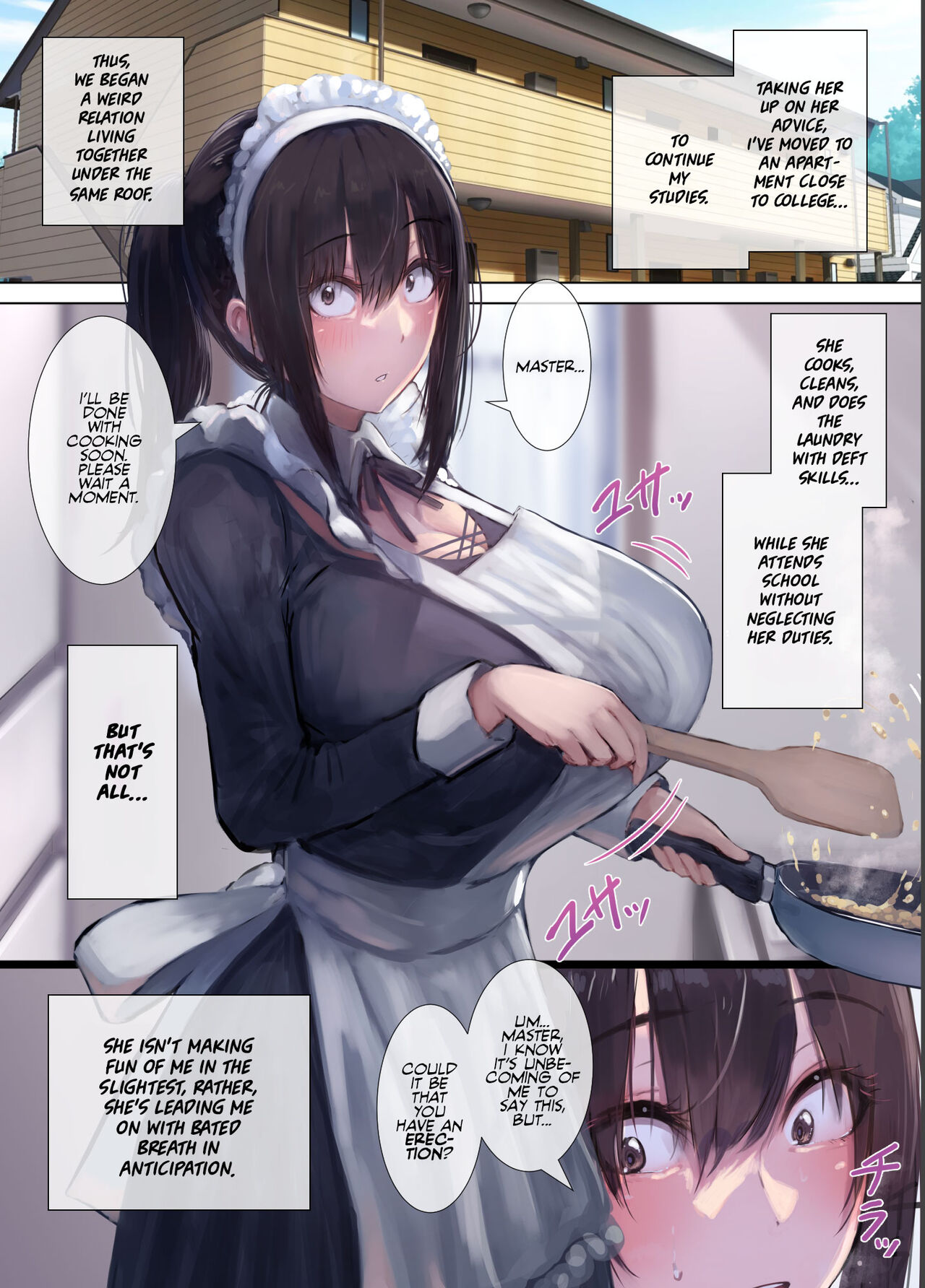Gokuama -Yonpakugan No Maid San- | Super Sweet Crazy-eyed Maid page 6 full