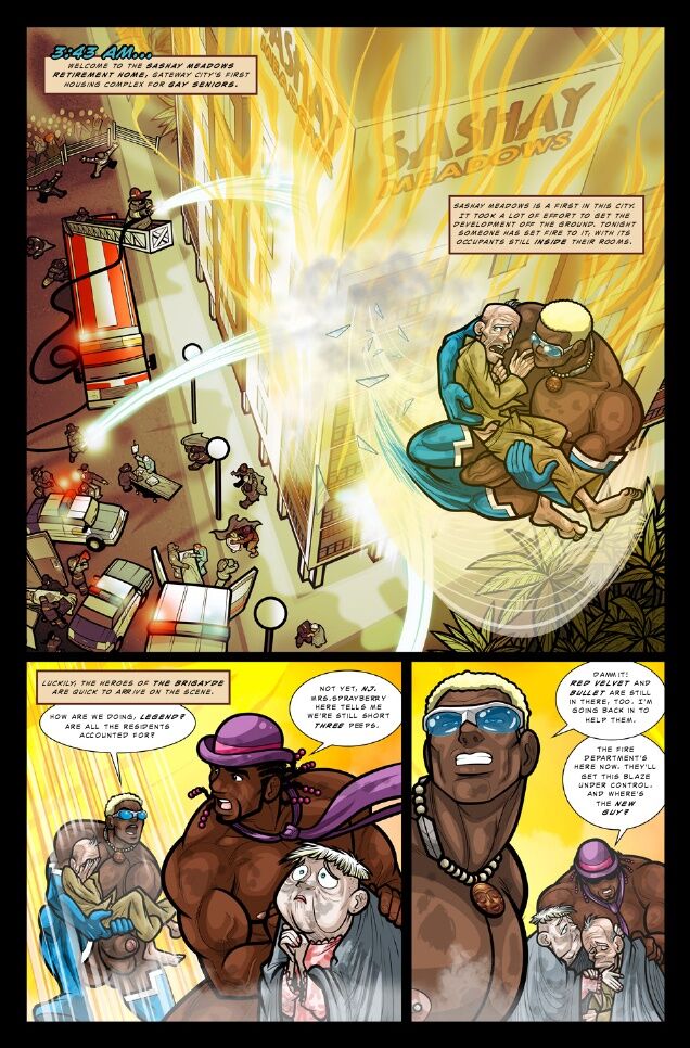 The Brigayde #3 page 2 full