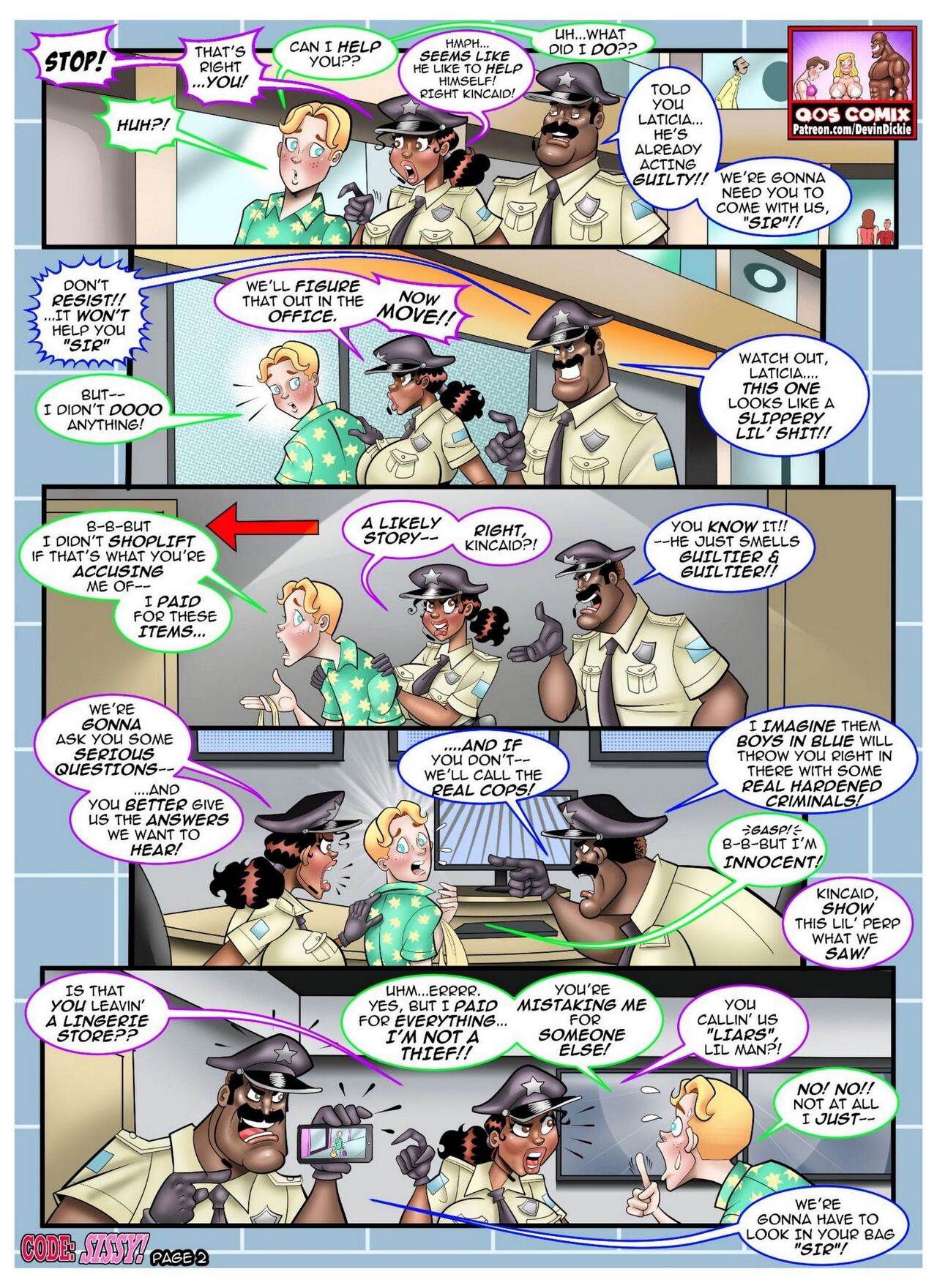 Devin Dickie - Code Sissy page 3 full