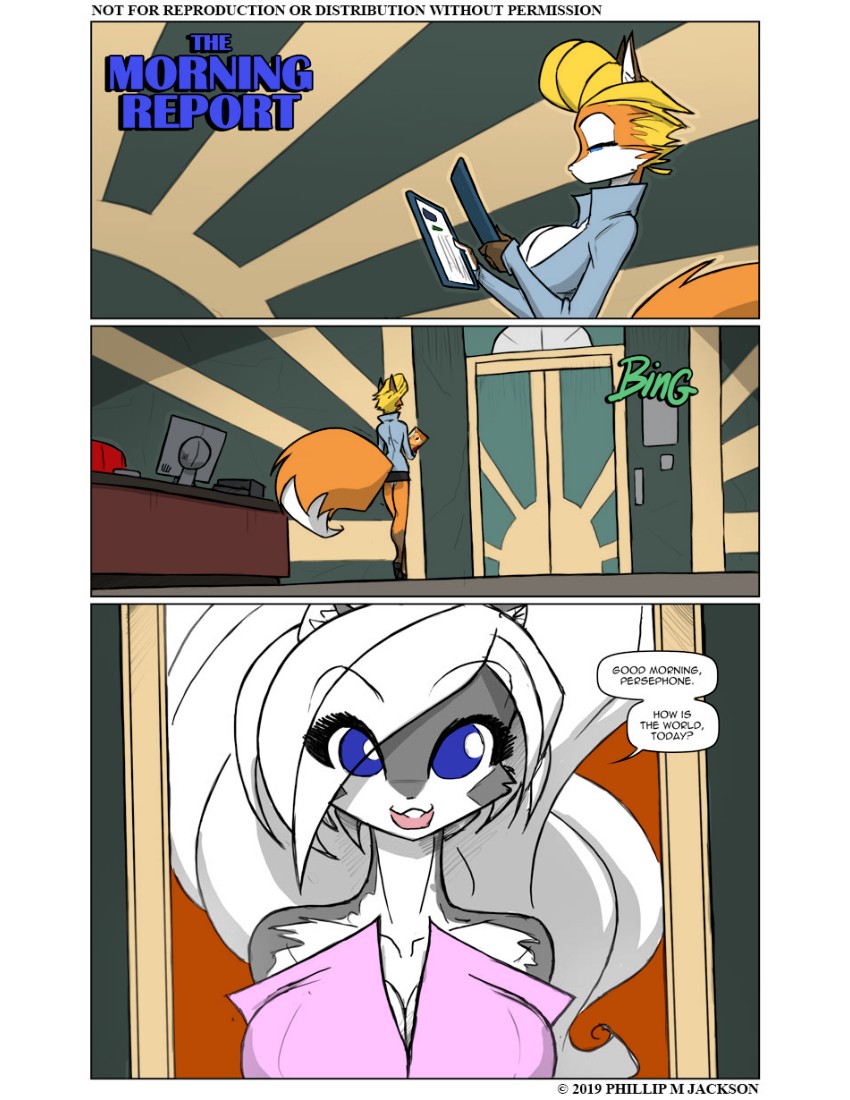 Morning Report page 1 full