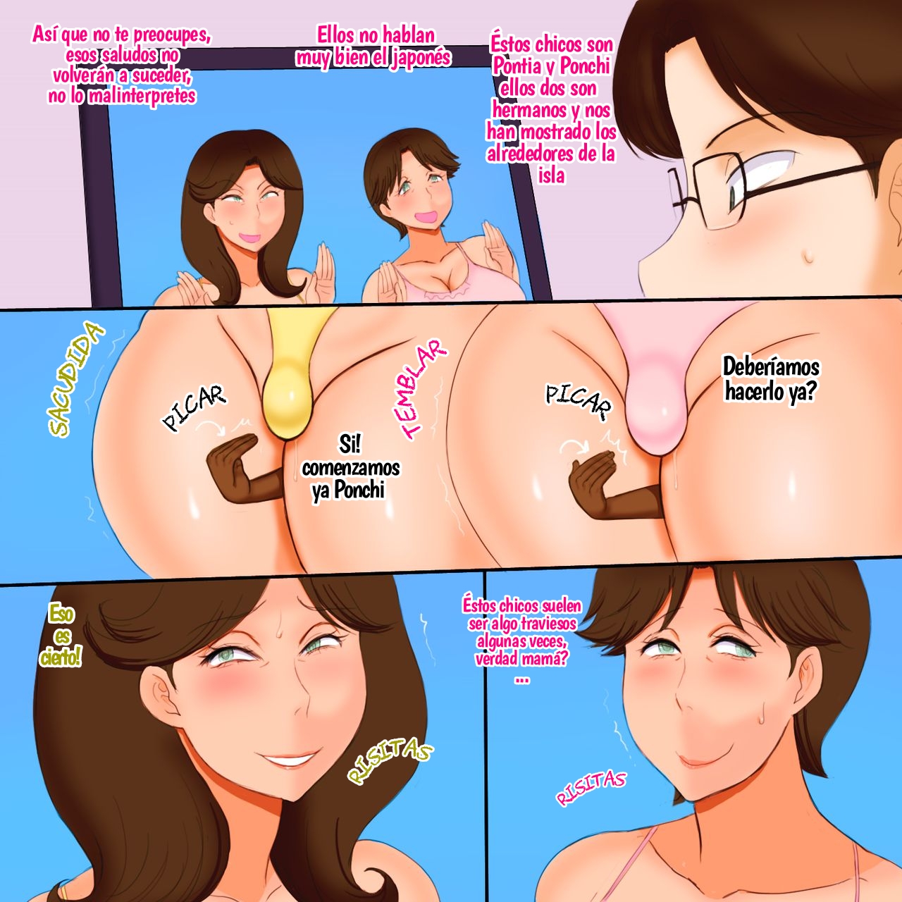 Haha to Jukujo Tsuma no Kaigai Ryokou |Mi esposa y su madre viajan al extranjero page 6 full