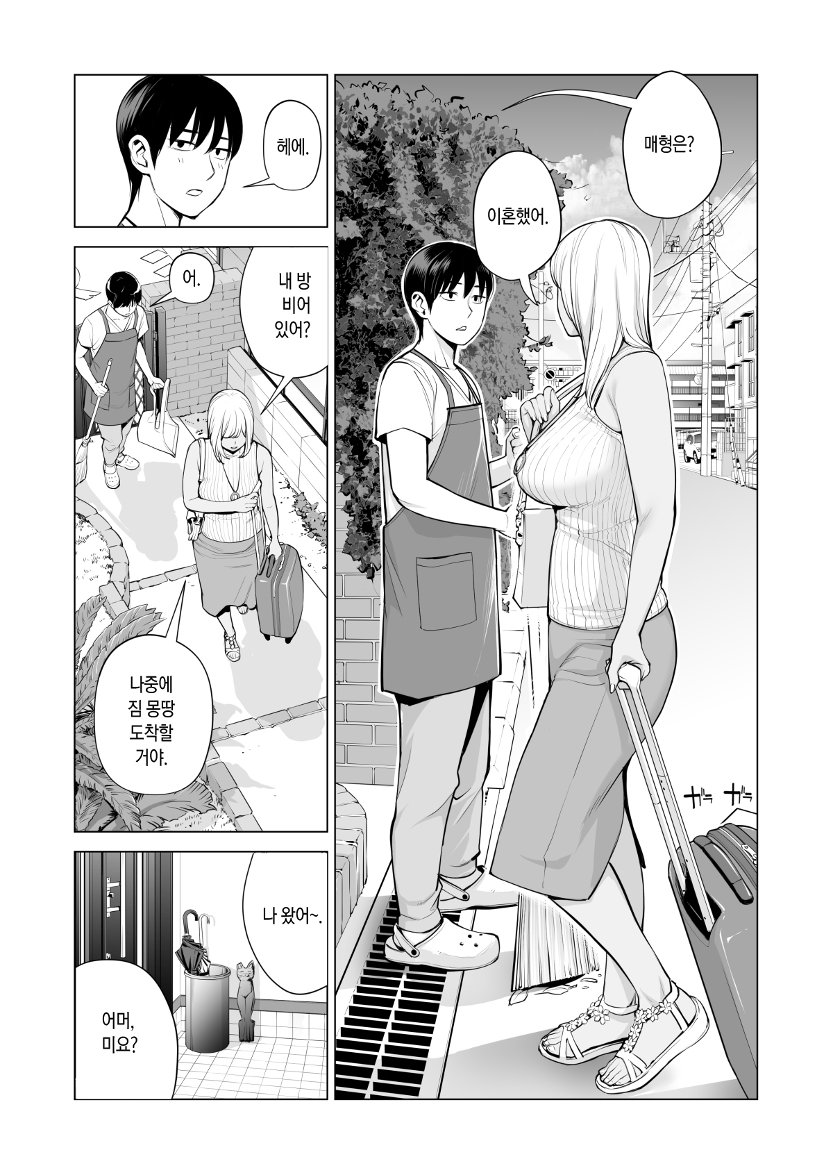 Nureane ~Batsuichi no Ane to Sex o Shita Natsu no Yoru~ | 젖은 누나 ~돌싱 누나와 SEX를 한 여름밤~ page 10 full