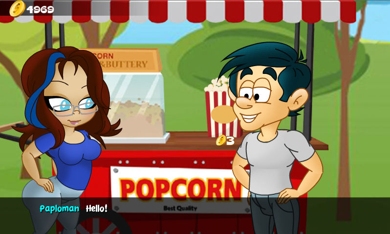 Hungry Girls Game: Alexa's Alluring Bellyplay page 5 full