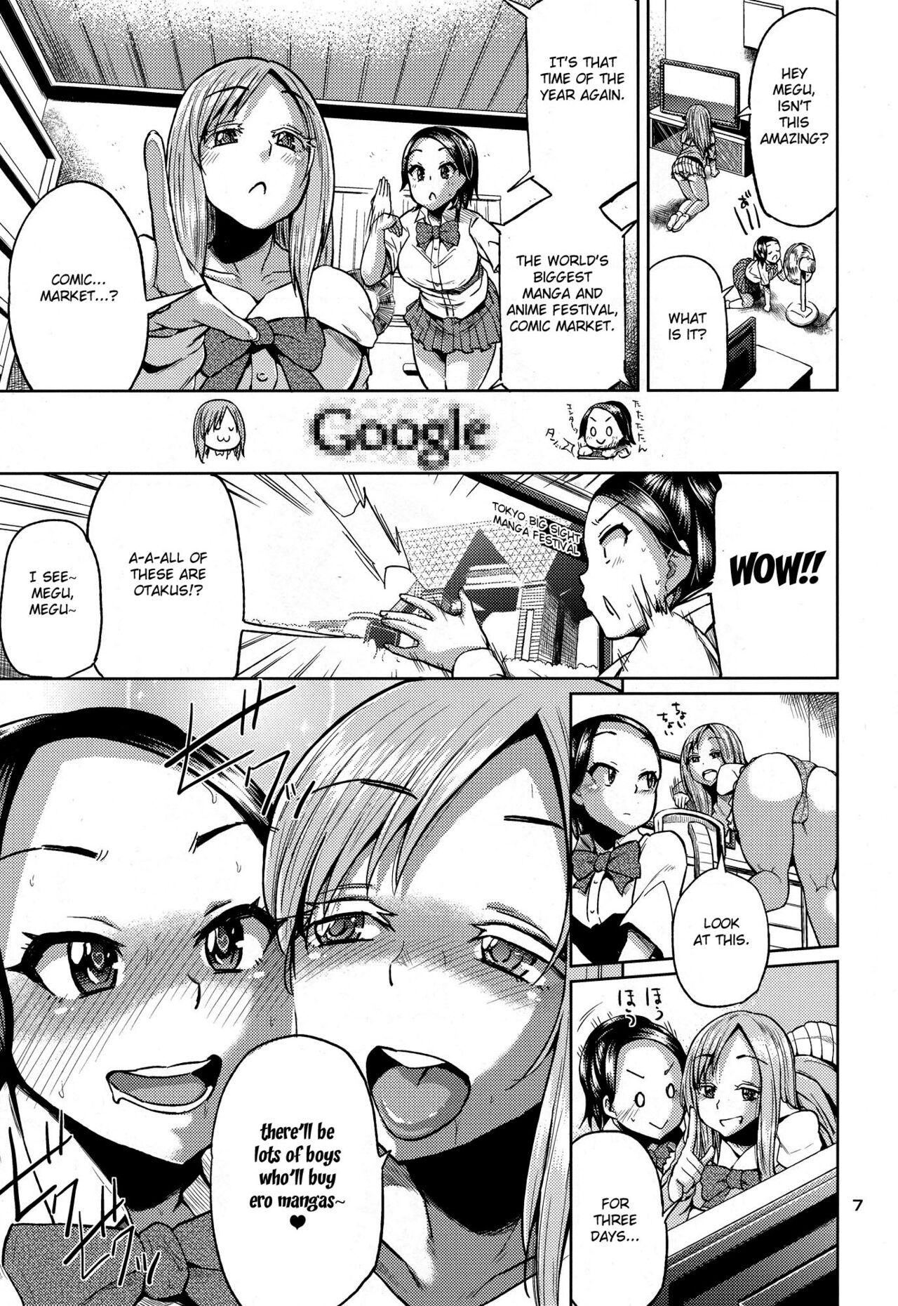 Ota de Monai Joshi ga Comiket San-nichime ni Asobi ni Yattekita | Though not otakus, 2 girls came to Comiket to play for three days page 6 full
