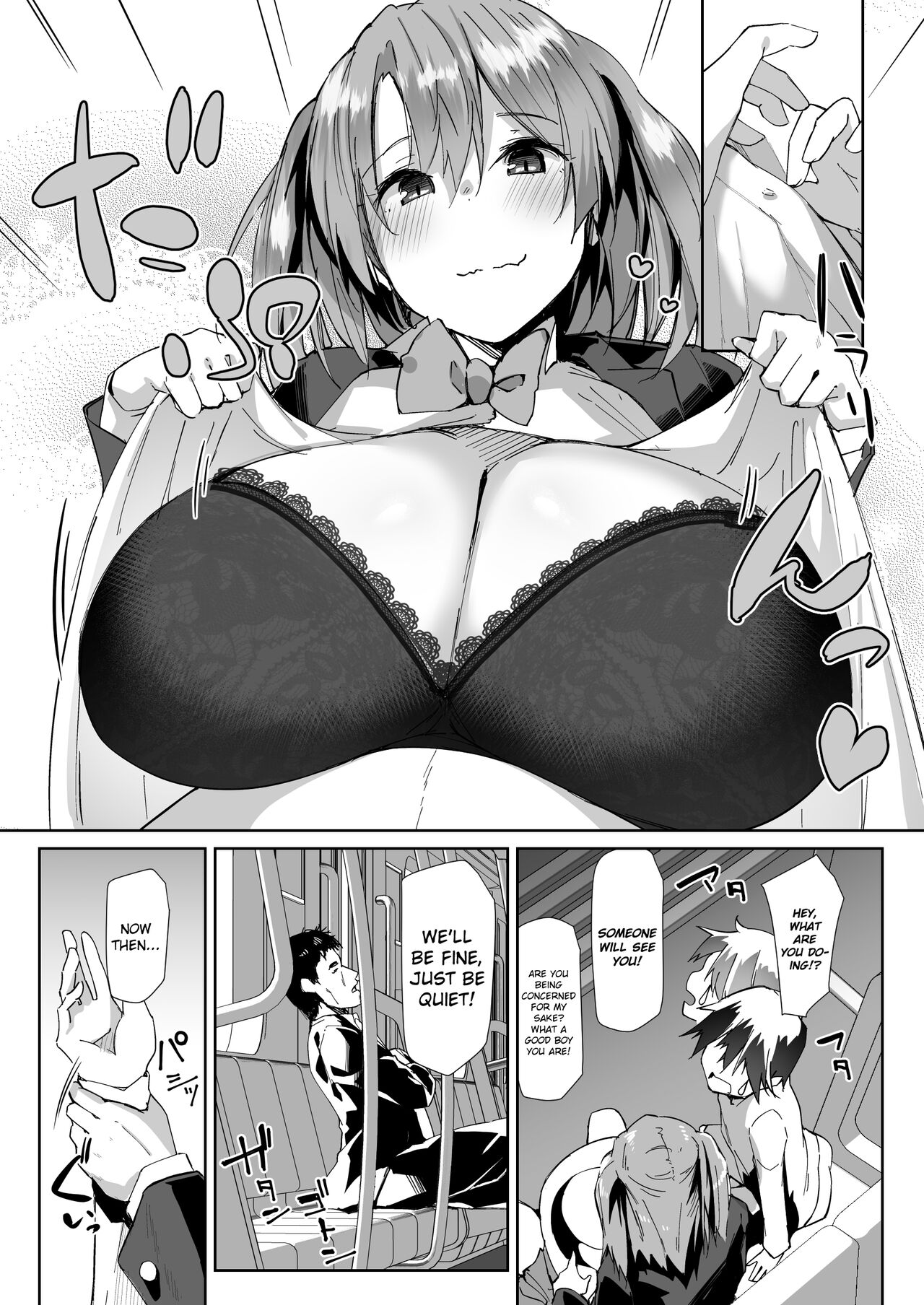 Yuusenseki ni Suwatte shimatta Shota o Hoshoku suru JK Ninpu no Manga | Pregnant JK Preys on Shota that Sat in Priority Seating page 5 full