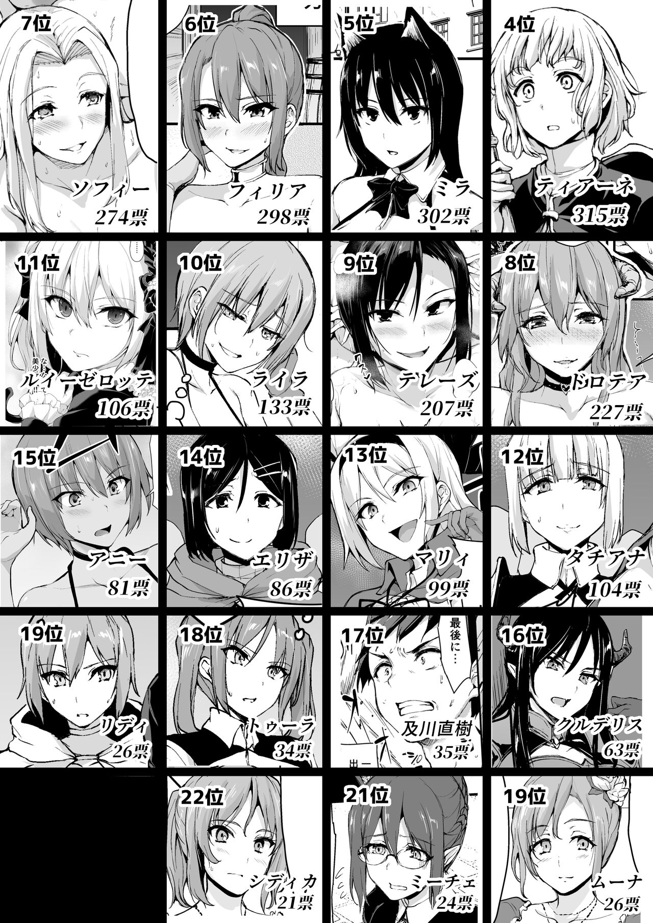 異世界ハーレム物語 リオノーラ&amp;ナタリヤ3Pイラスト集 page 9 full