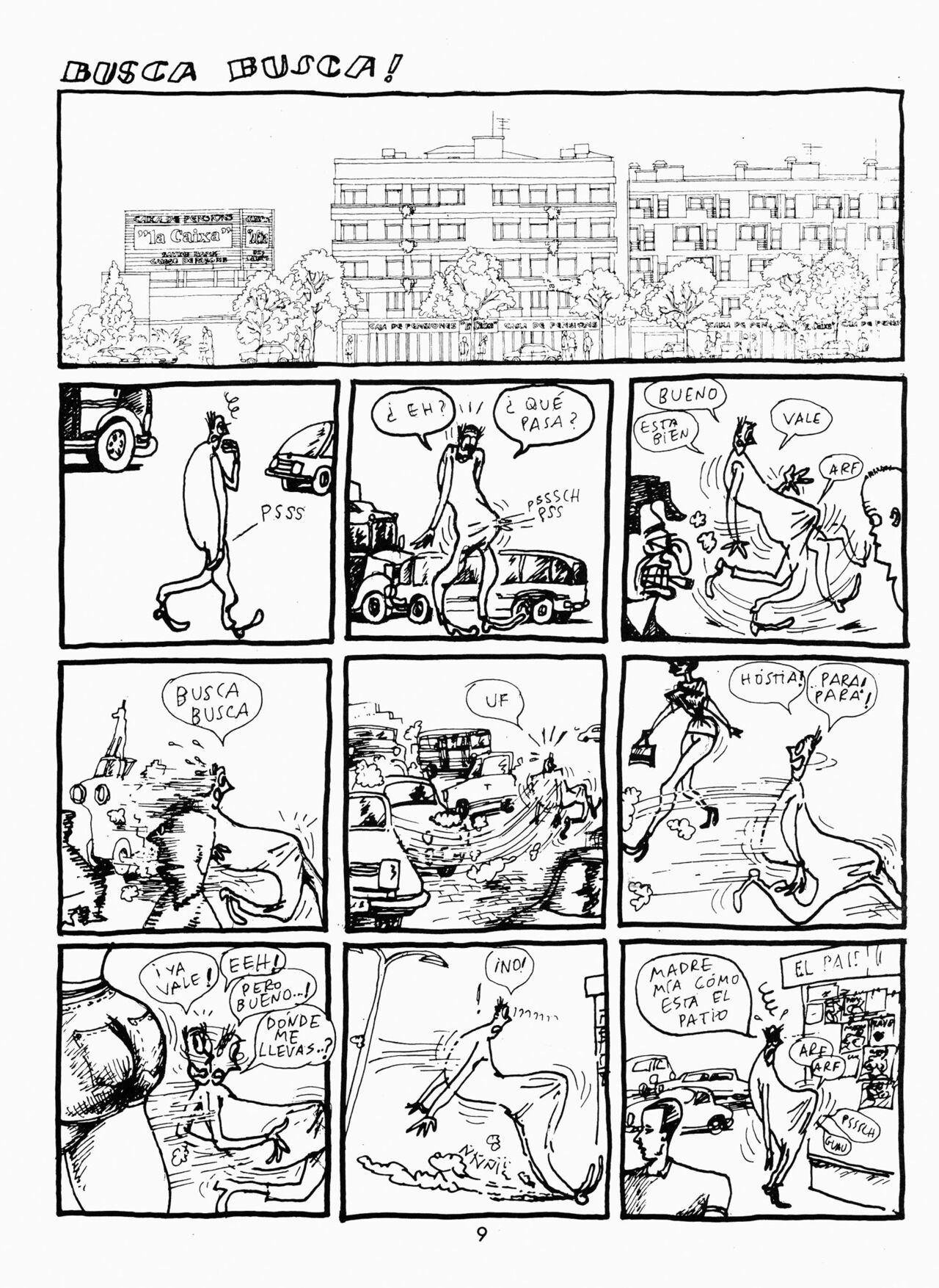 ¡Joder con los Aguirre! page 9 full