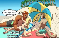 Beach Threesome