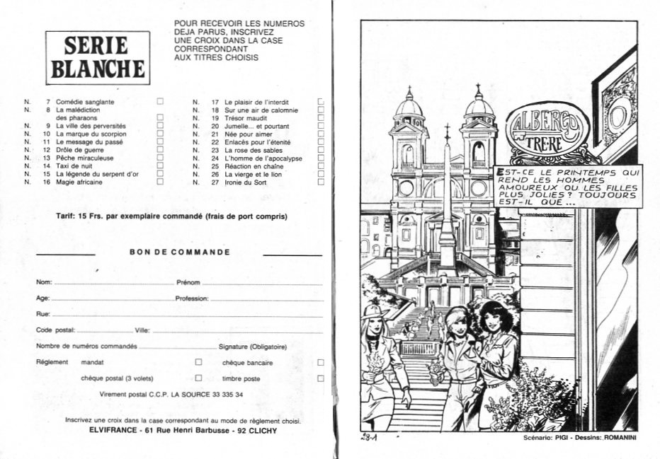 Elvifrance - Série blanche 28 La face du destin - Encre meurtrière page 3 full