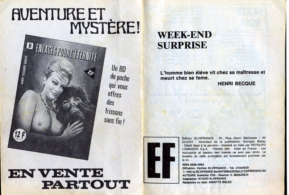 Elvifrance - Série rose 21 Weed-end surprise - Diplomé es sexe page 2 full
