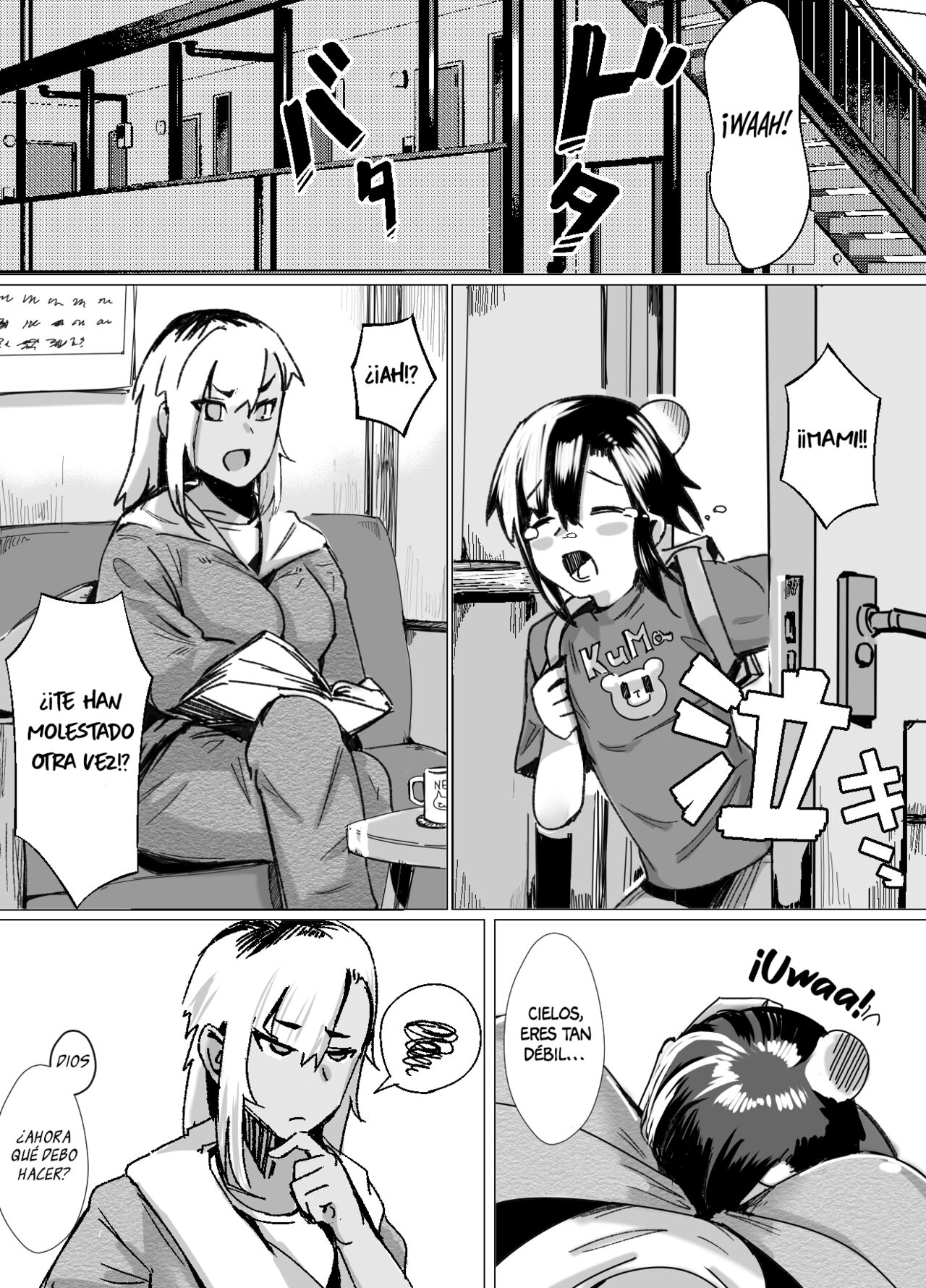 Miwaku no Yanmama Ecchi na Kosodate Hisshouhou | La Increíble Mamá Gyaru y su Exitoso Método de Enseñanza Sexual page 3 full