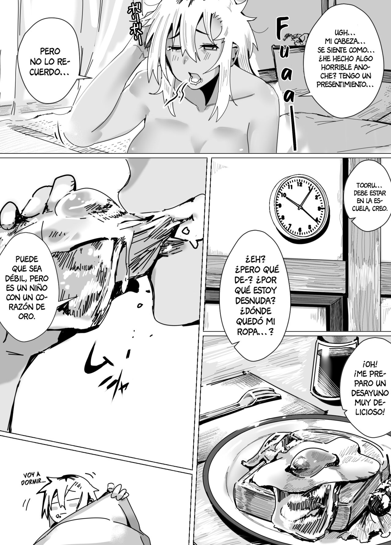 Miwaku no Yanmama Ecchi na Kosodate Hisshouhou | La Increíble Mamá Gyaru y su Exitoso Método de Enseñanza Sexual page 6 full