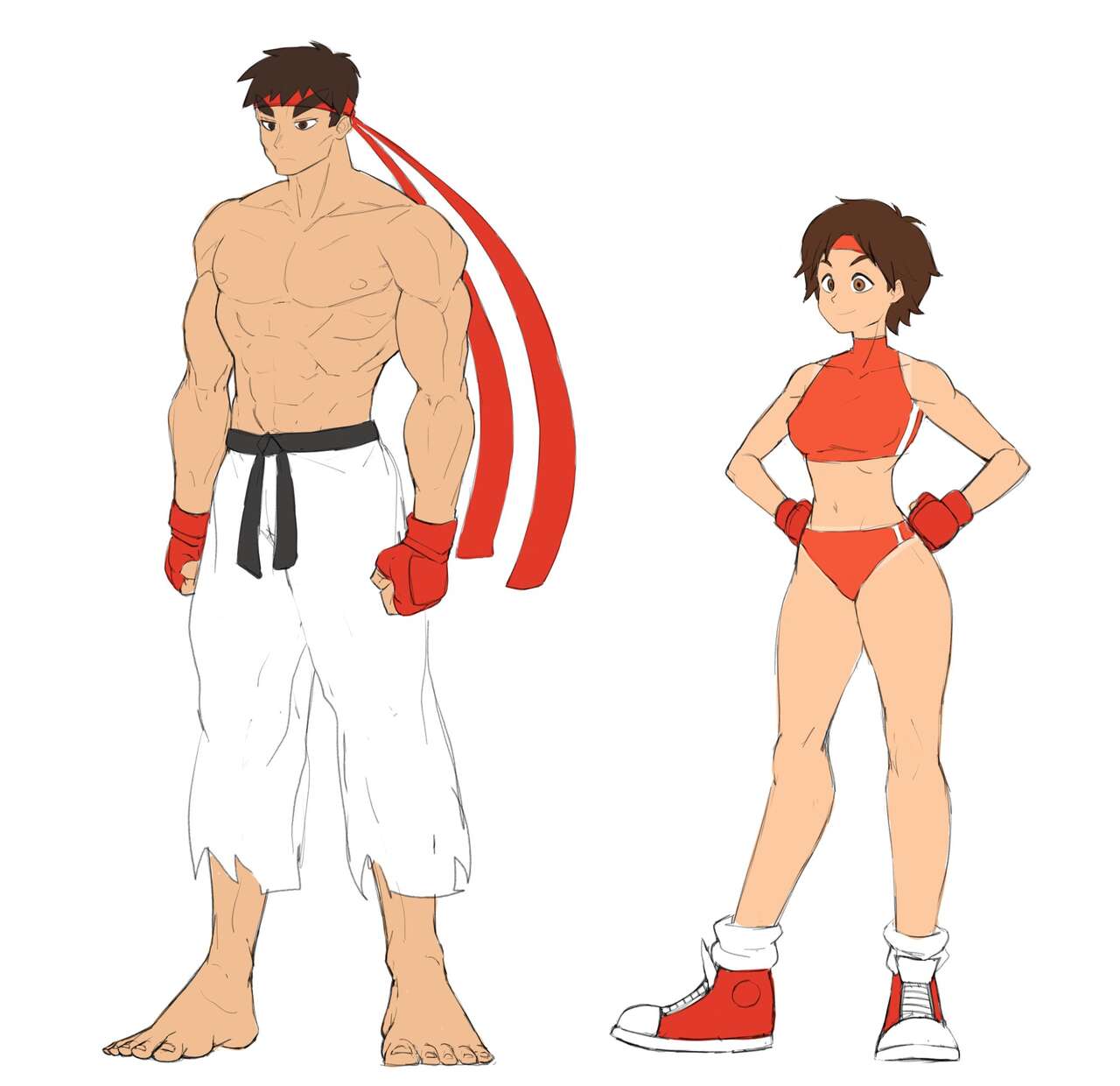 Ryu X Sakura page 1 full
