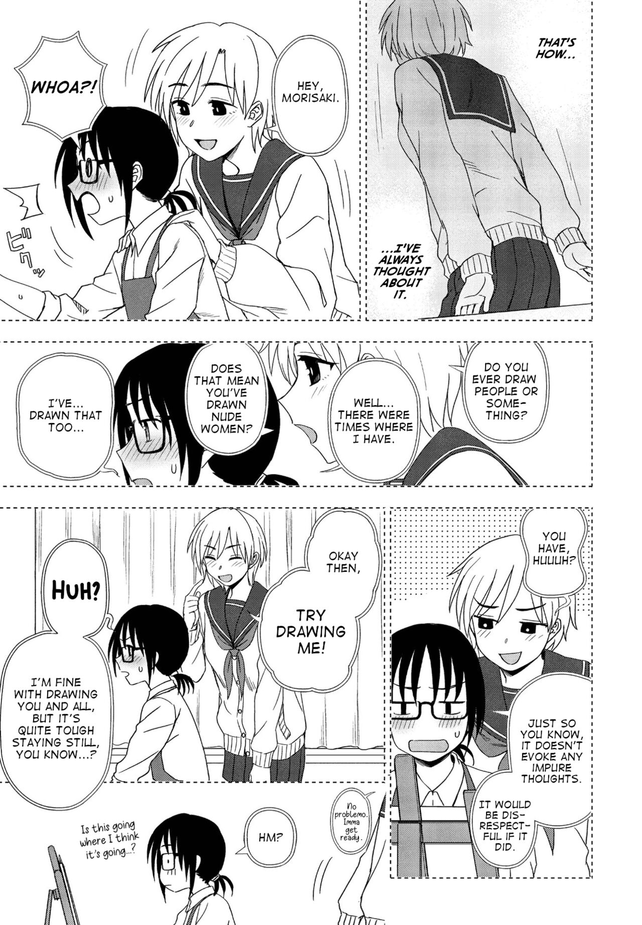 Nee, Kocchi Mite? | Hey, Look Over Here? page 7 full
