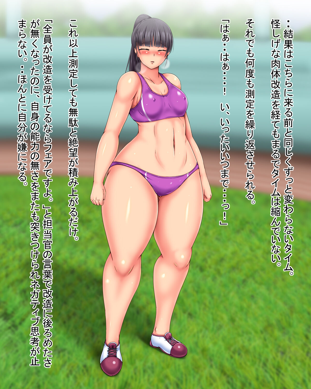 堕ち女アスリートのための肉体改造計画 前編 page 4 full