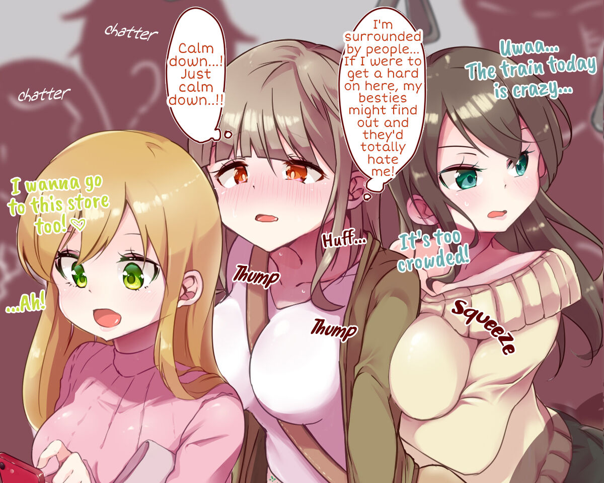 Accidental Buttjob in a Crowded Train with Futanari-chan page 2 full