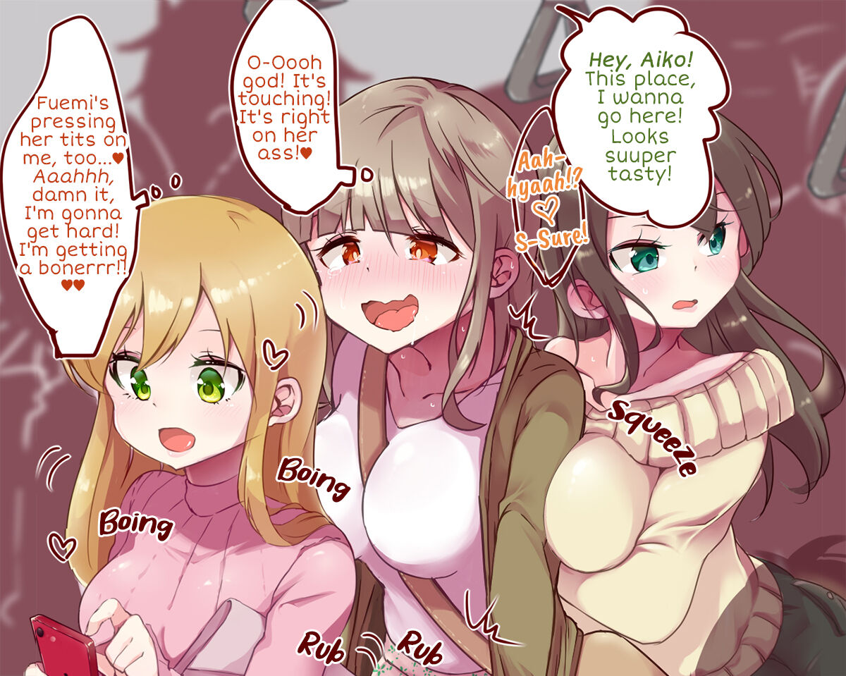 Accidental Buttjob in a Crowded Train with Futanari-chan page 3 full