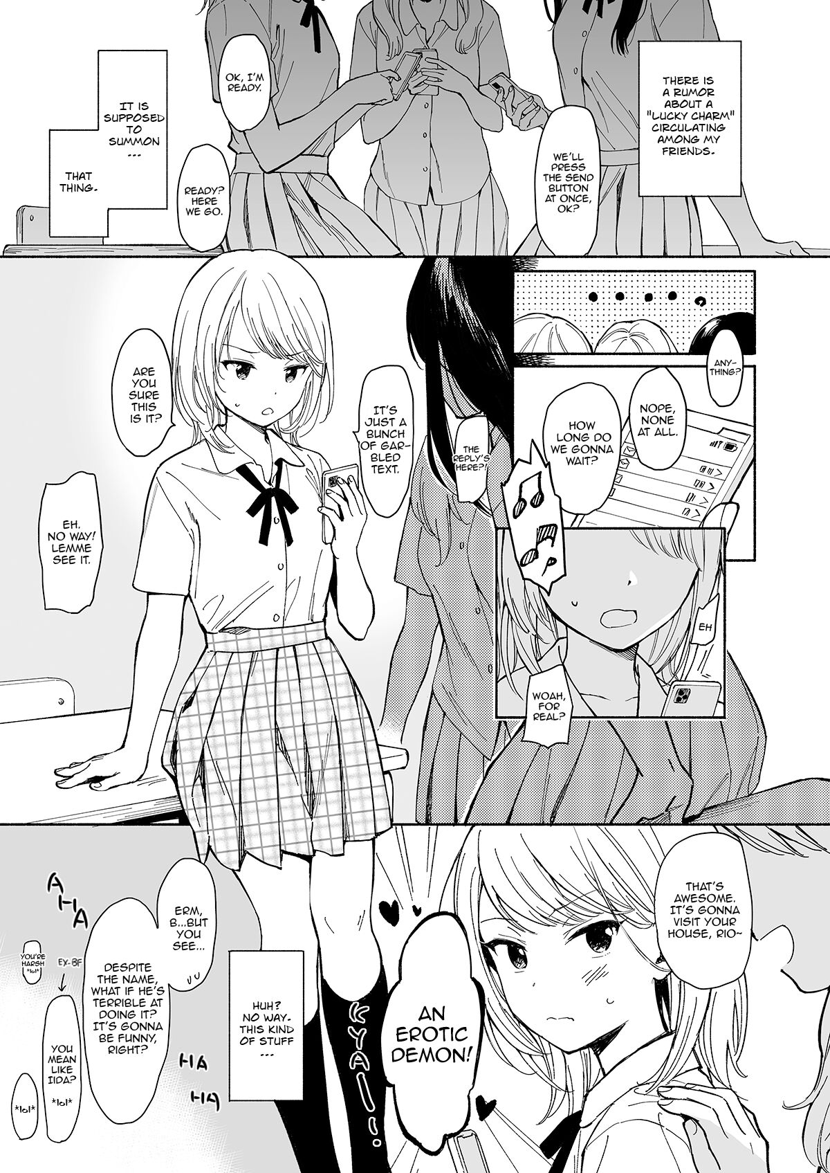 Incubus Manga page 1 full