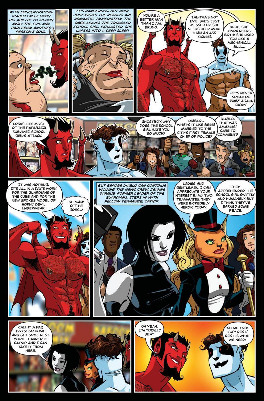 Ghostboy &amp; Diablo #1 page 7 full