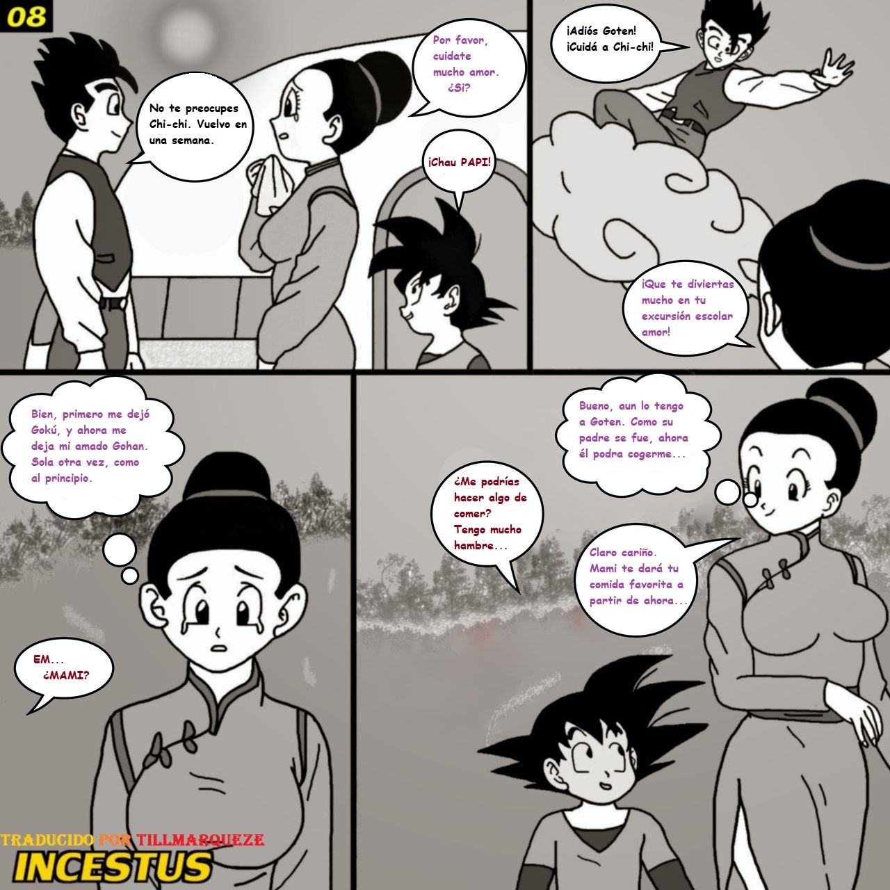 Dragon Ball Z - Mama's Boy II page 8 full